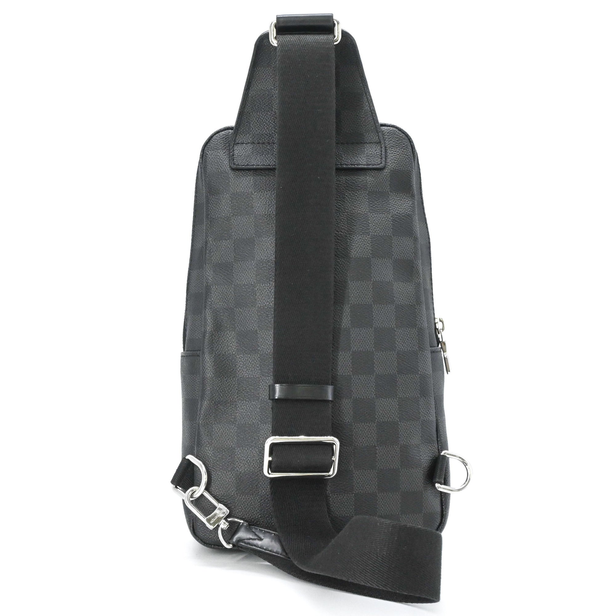 Louis Vuitton Black Damier Graphite Sling Bag (Pre-Owned)