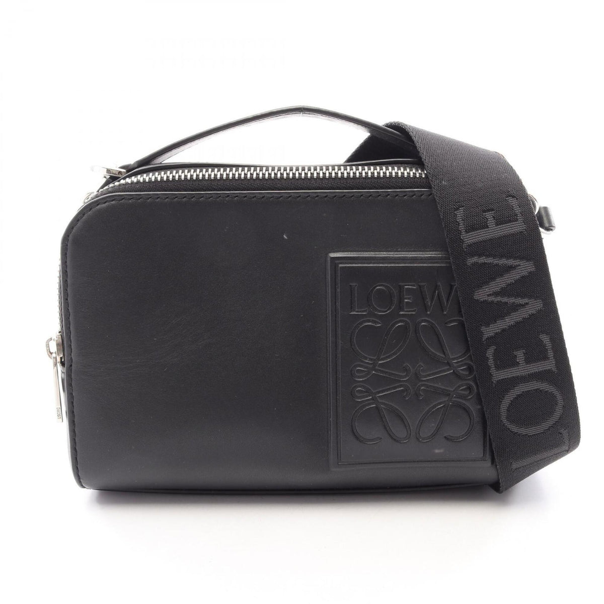 Loewe Black Leather Handbag (Pre-Owned)