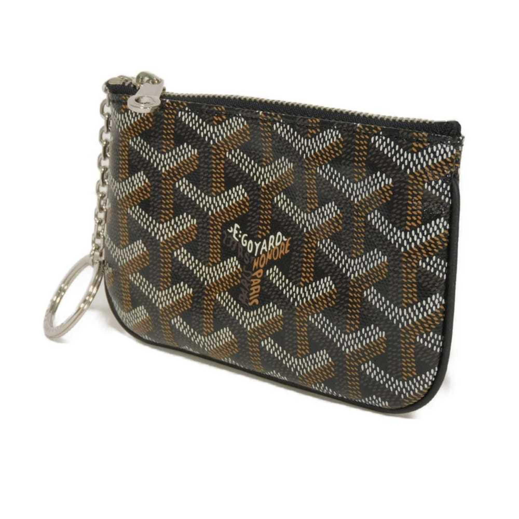 Goyard Black Coated Canvas Coin Purse/Coin Case (Pre-Owned)