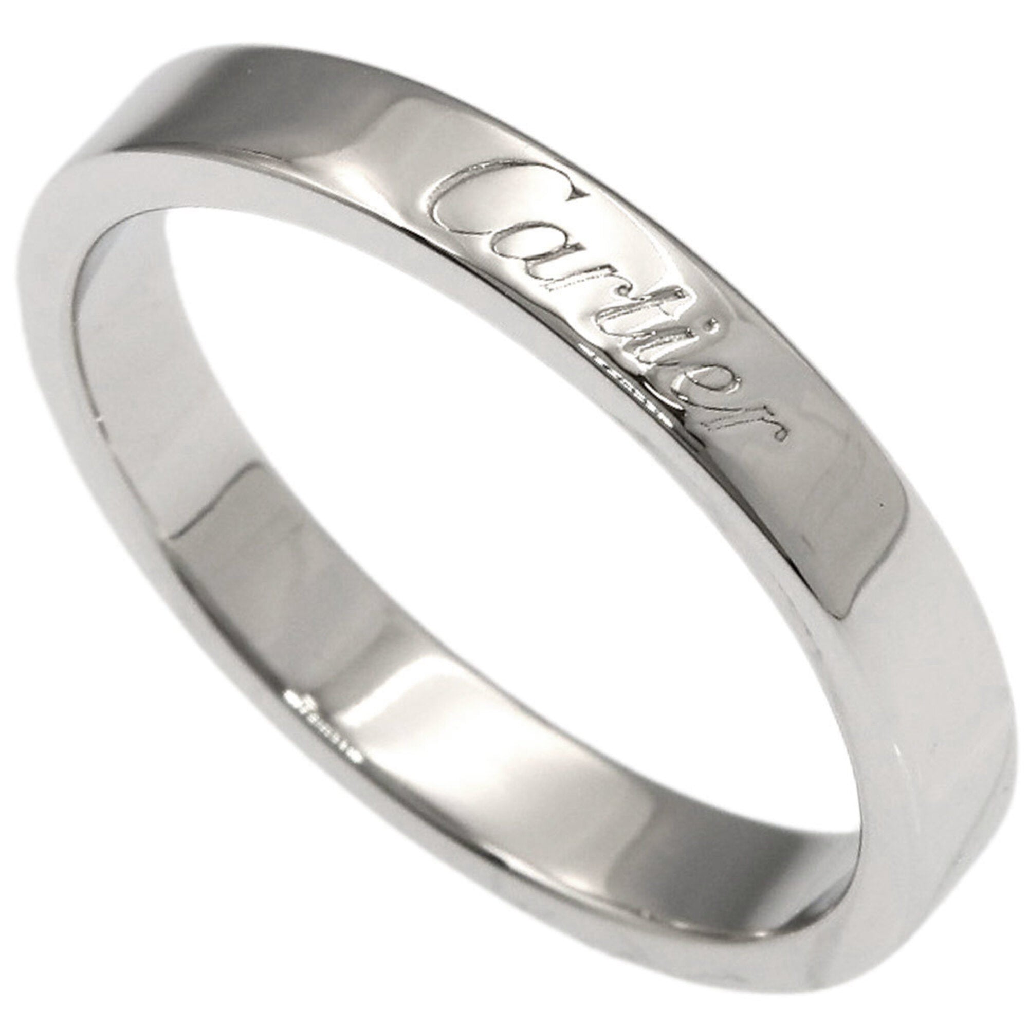 Cartier Platinum 950 Band Ring (Pre-Owned)