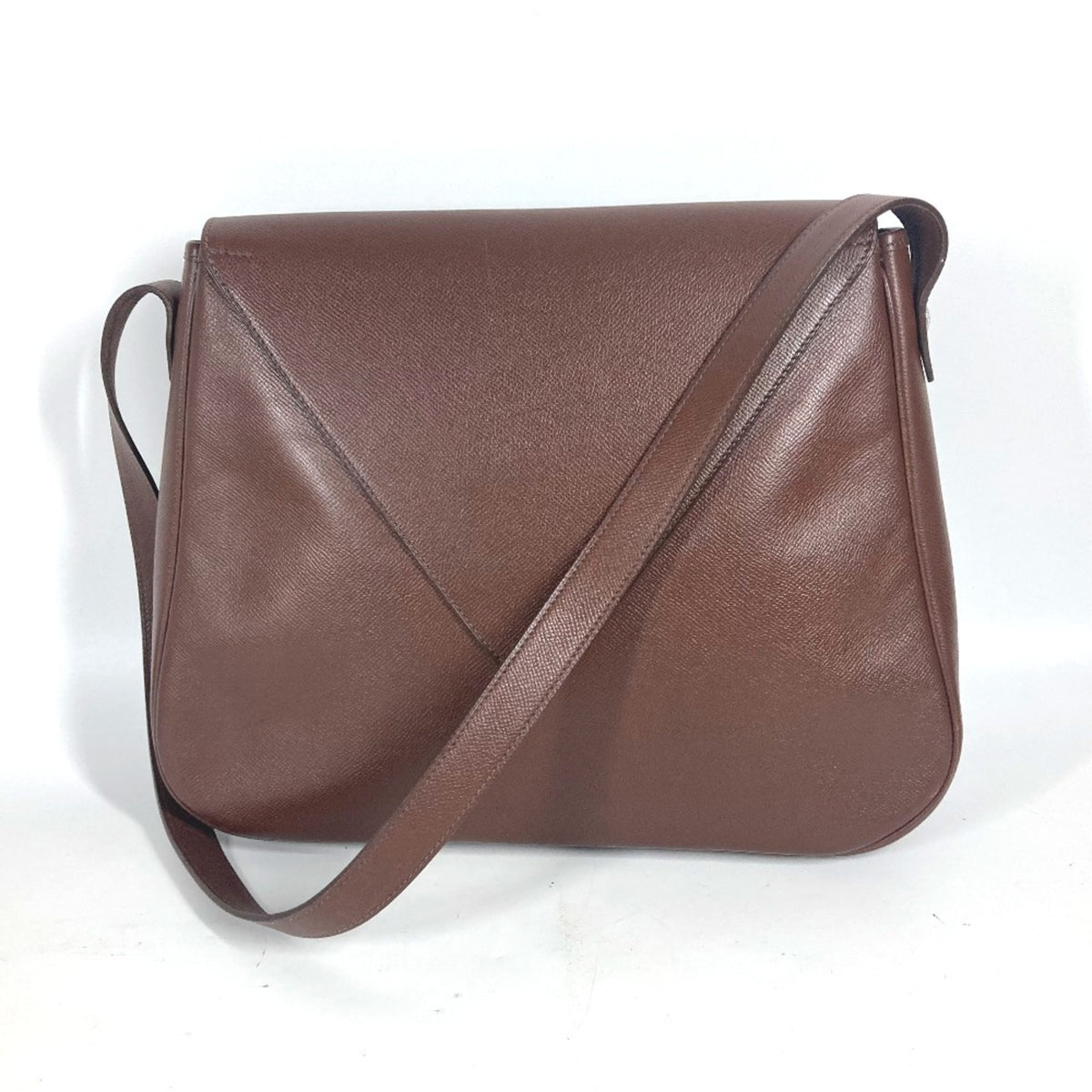 Hermes Brown Leather Shoulder Bag (Pre-Owned)