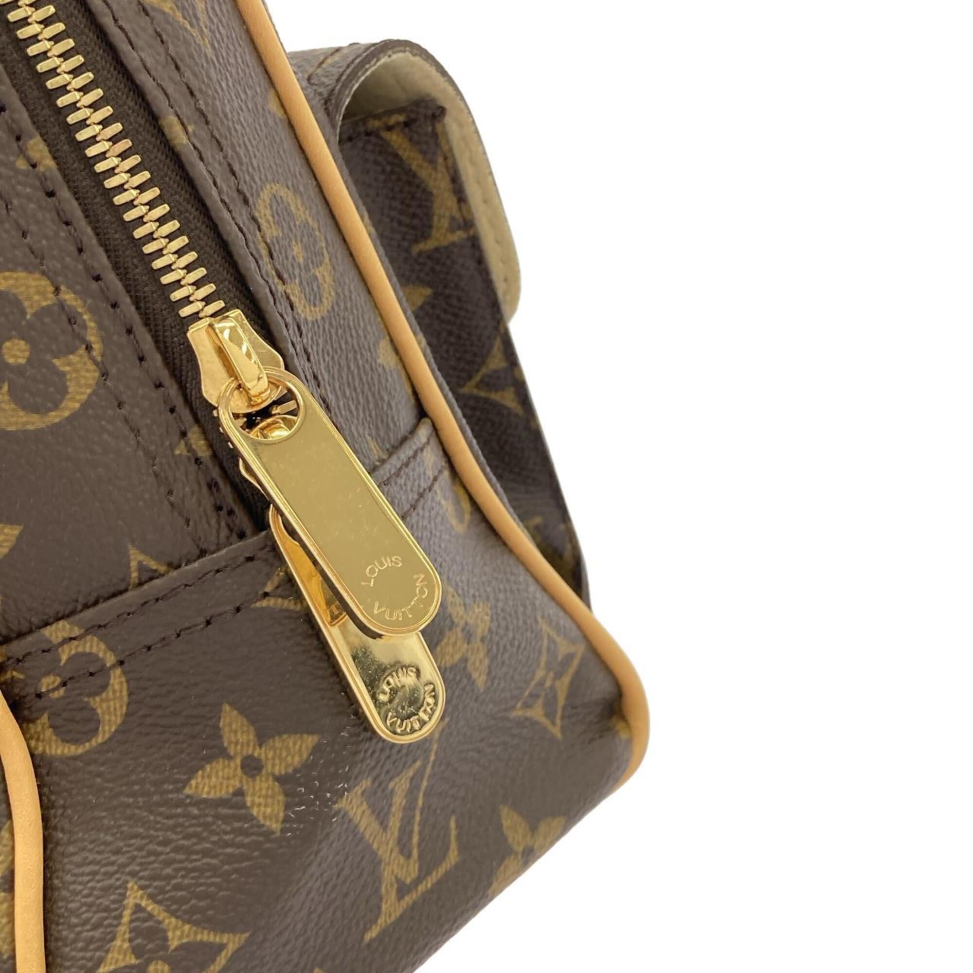 Louis Vuitton Brown Coated Canvas Handbag (Pre-Owned)