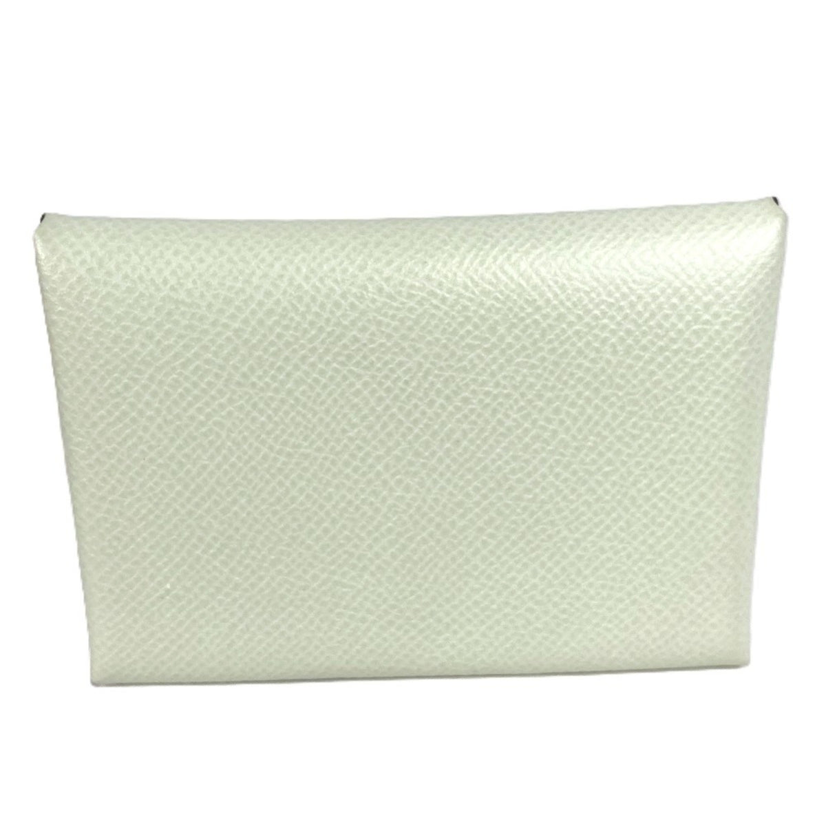 Hermes Light Green Epsom Leather Coin Purse/Coin Case (Pre-Owned)