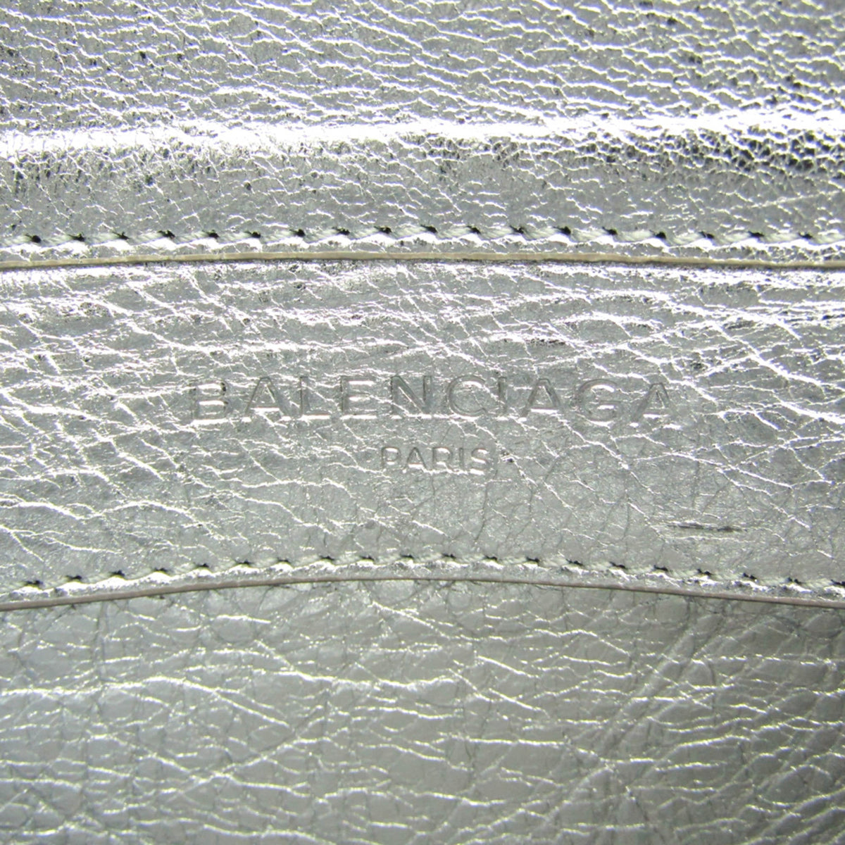 Balenciaga Silver Leather Shoulder Bag (Pre-Owned)
