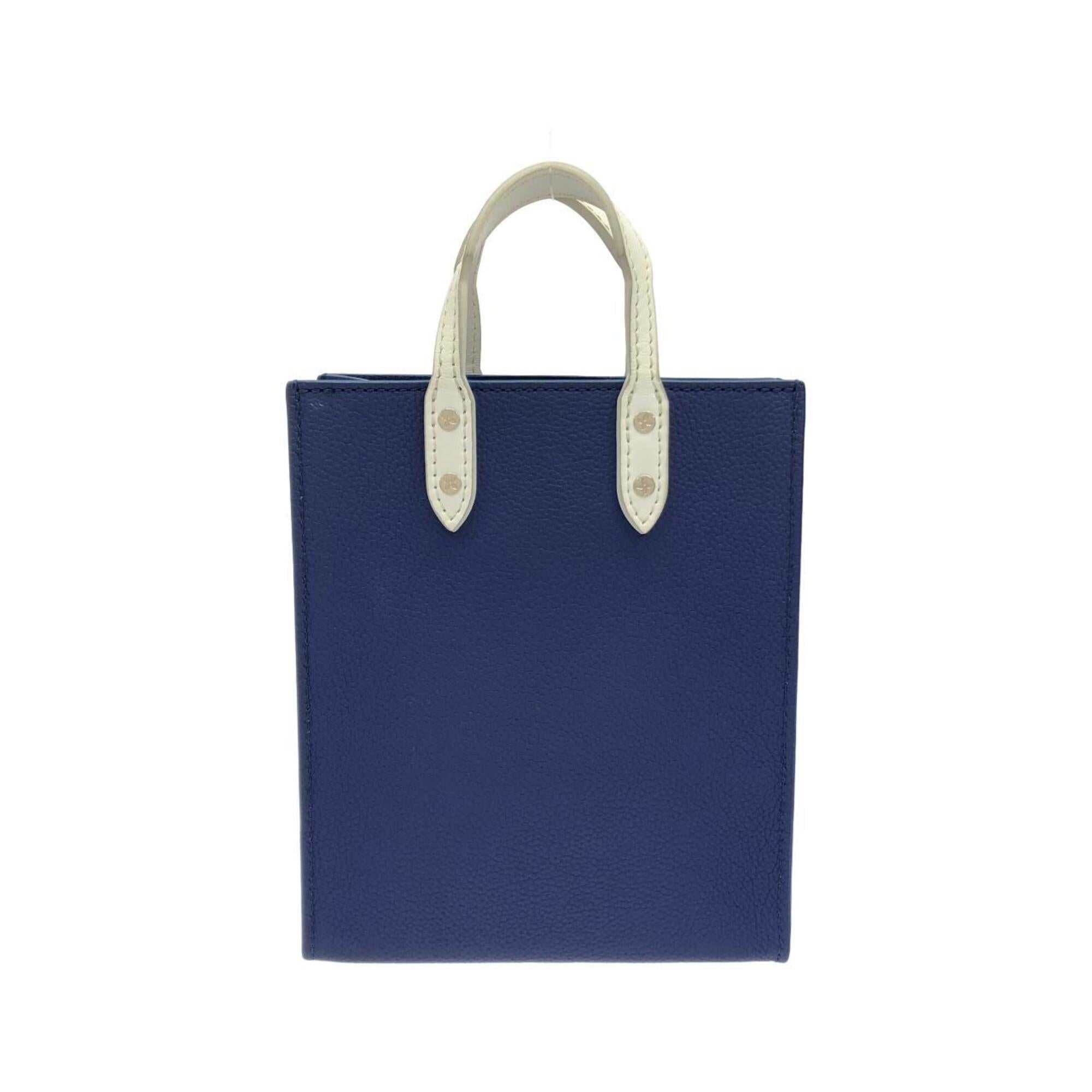 Louis Vuitton Blue Leather Handbag (Pre-Owned)