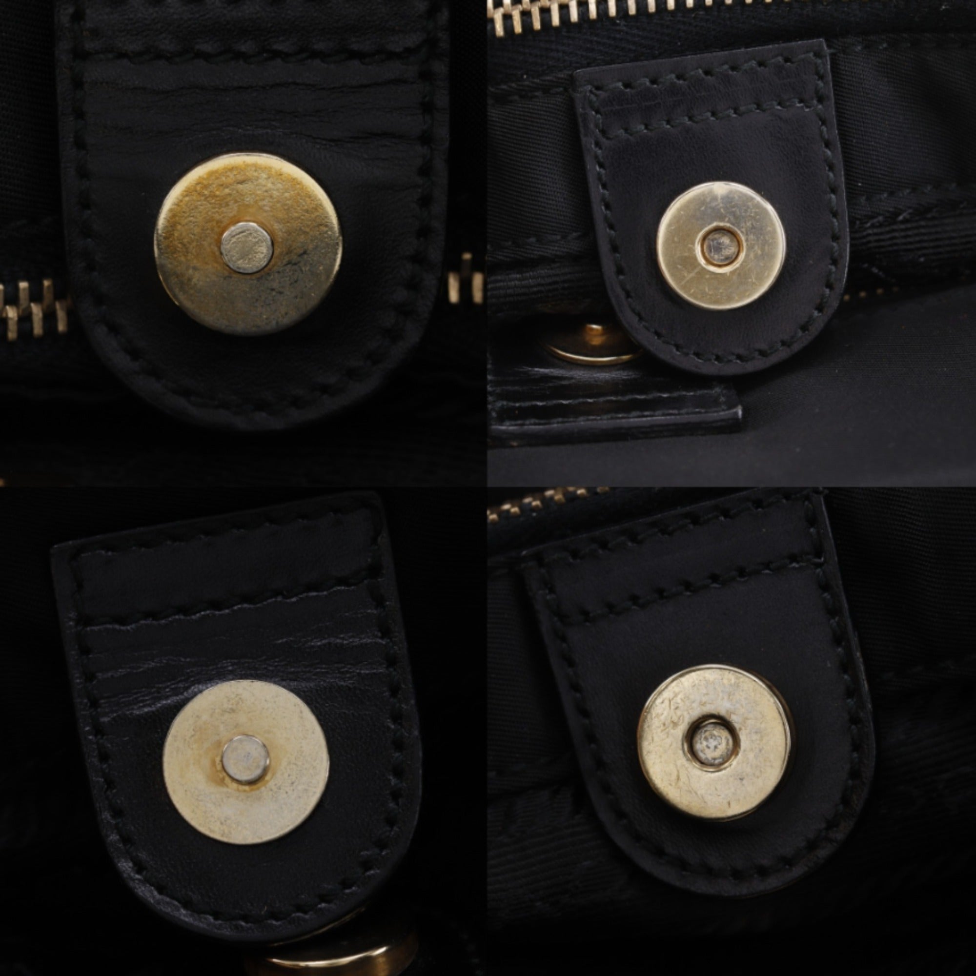 Prada Black Nylon Tote Bag (Pre-Owned)