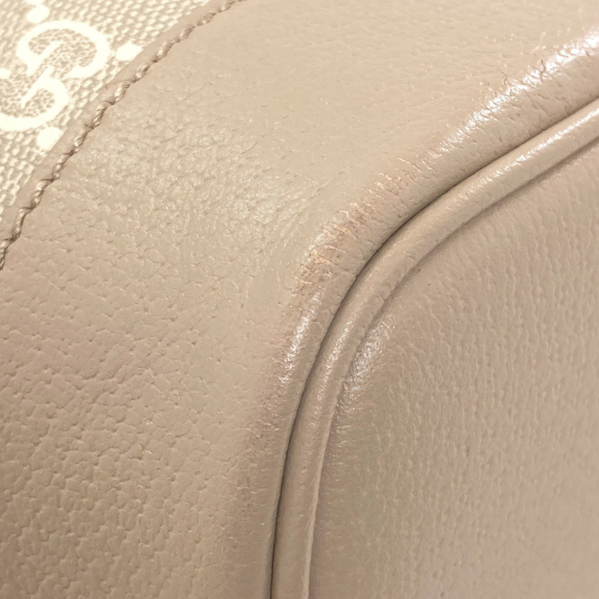 Gucci Beige Pvc Tote Bag (Pre-Owned)