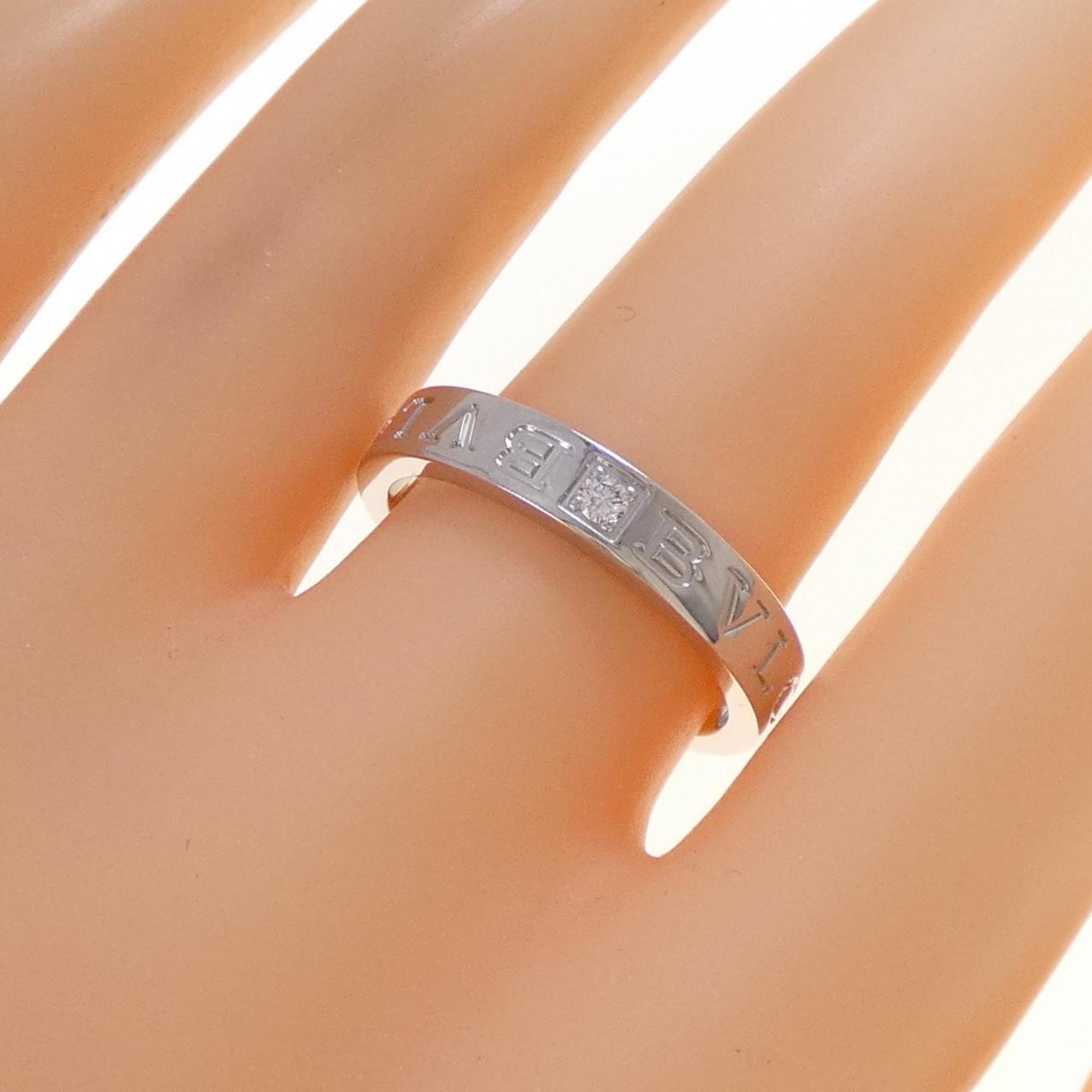 Bvlgari White Gold (18K) Band Ring (Pre-Owned)