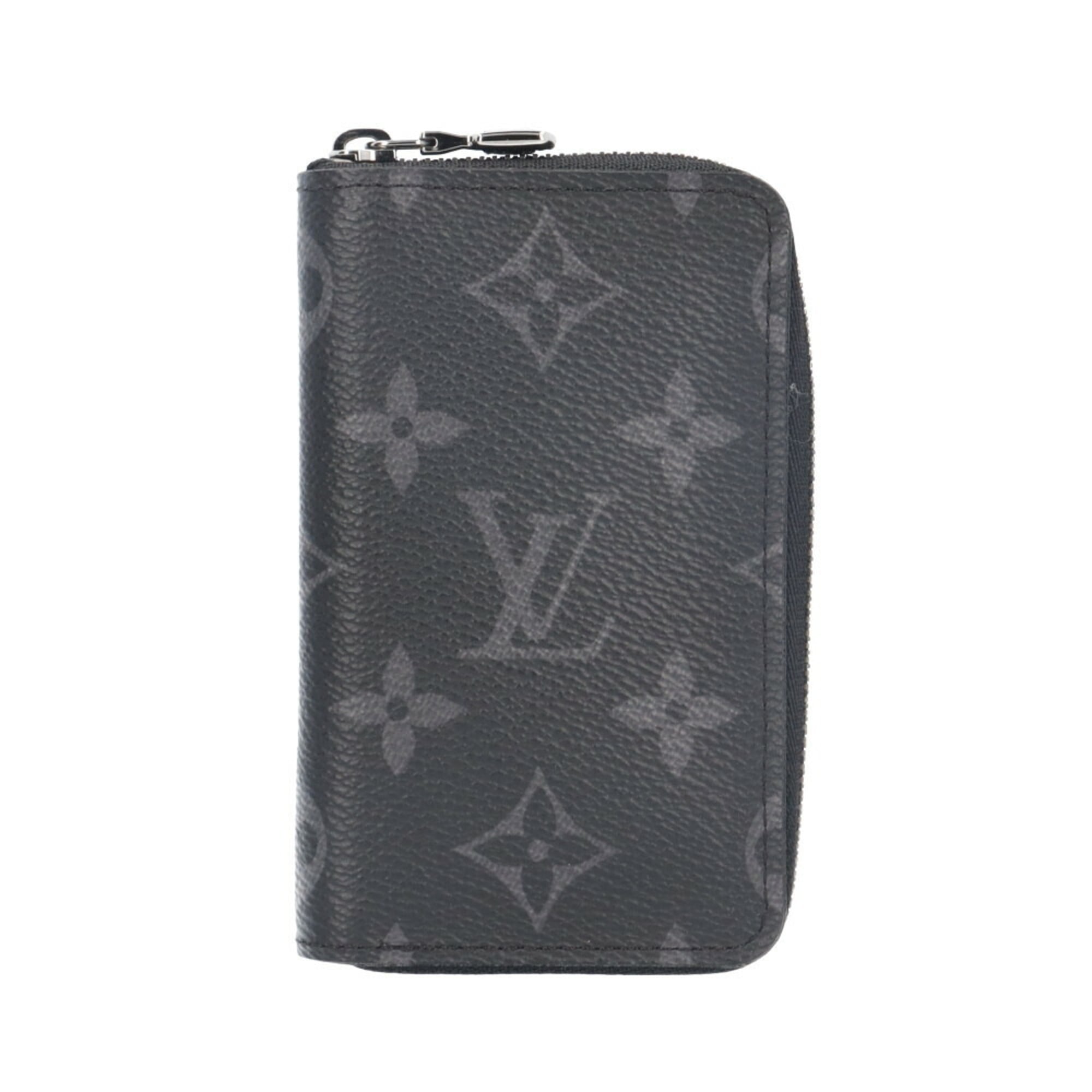 Louis Vuitton Black Monogram Eclipse Monogram Eclipse Coin Purse/Coin Case (Pre-Owned)