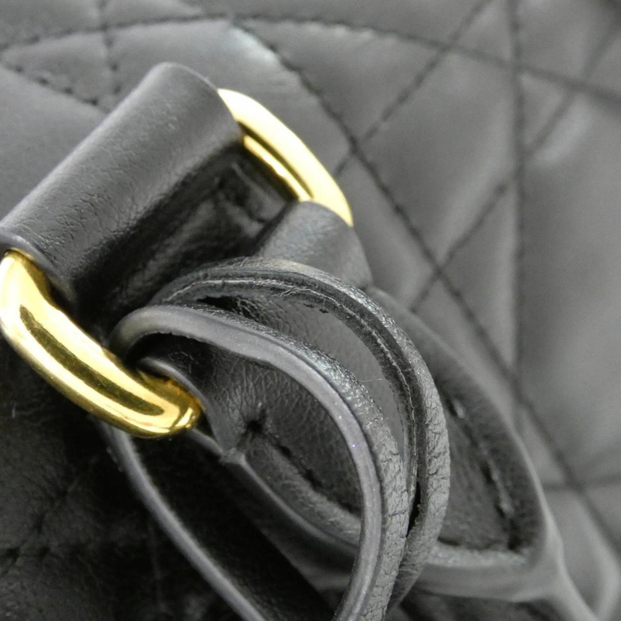 Christian Dior Black Leather Handbag (Pre-Owned)