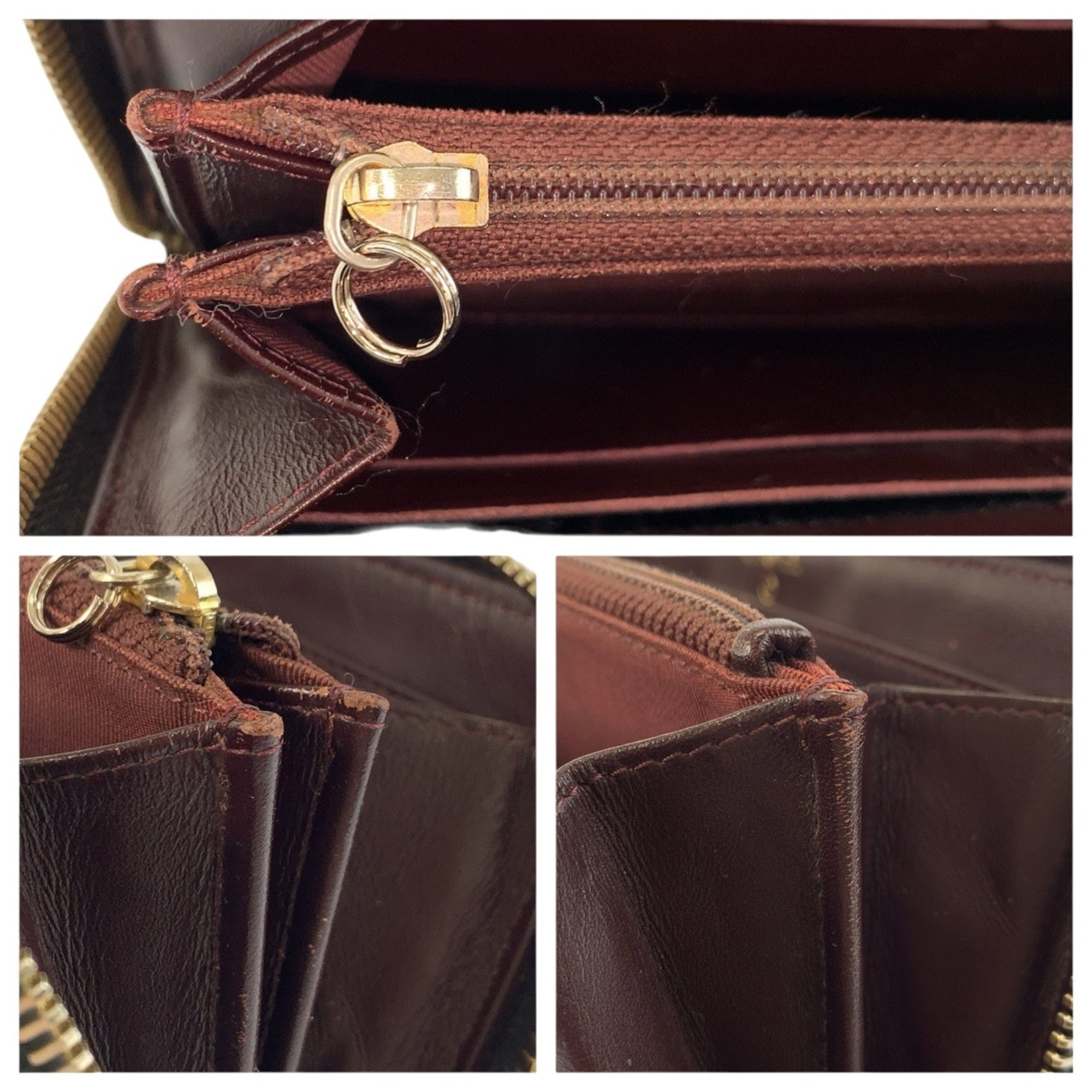 Chanel Black Leather Long Wallet (Bi-Fold) (Pre-Owned)