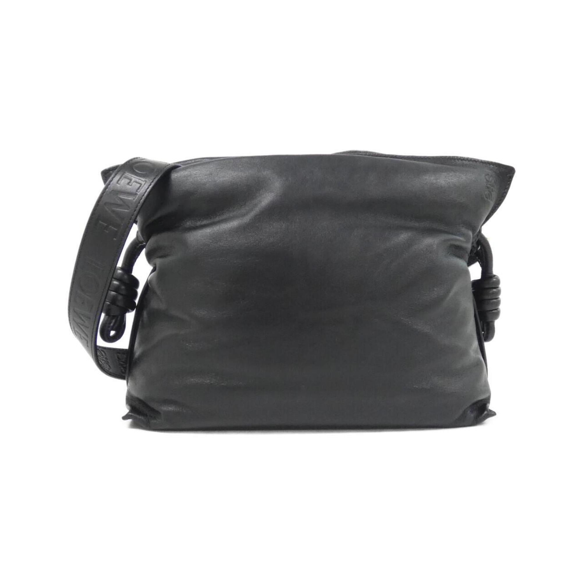 Loewe Black Leather Handbag (Pre-Owned)
