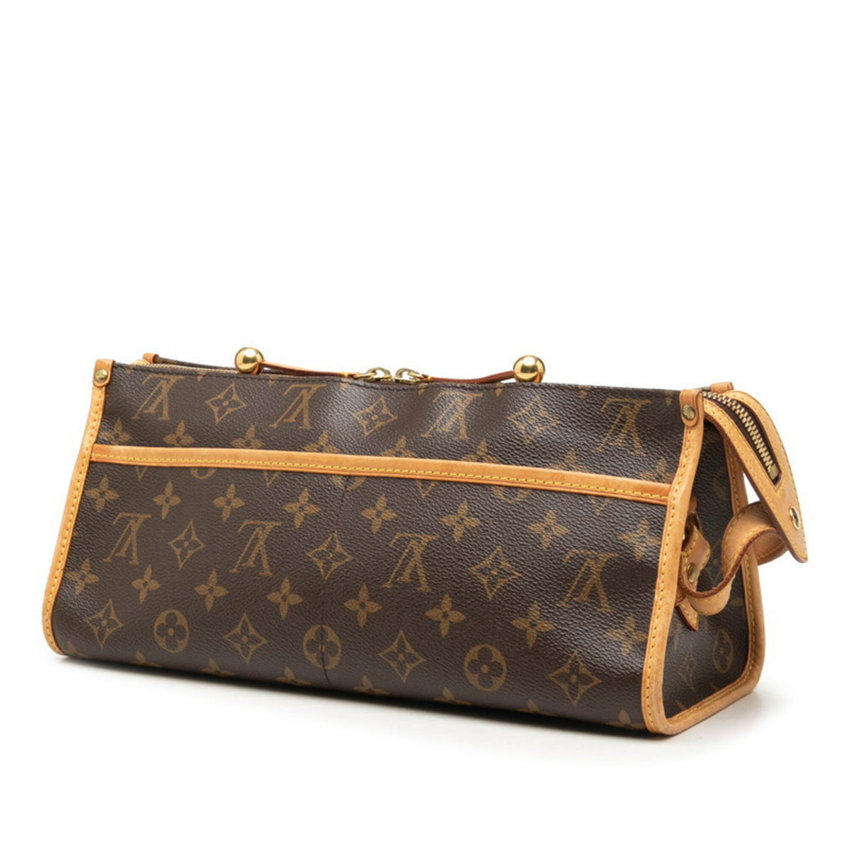 Louis Vuitton Brown Pvc Leather Shoulder Bag (Pre-Owned)
