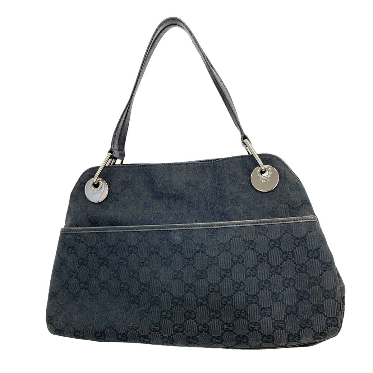 Gucci Black Canvas Handbag (Pre-Owned)