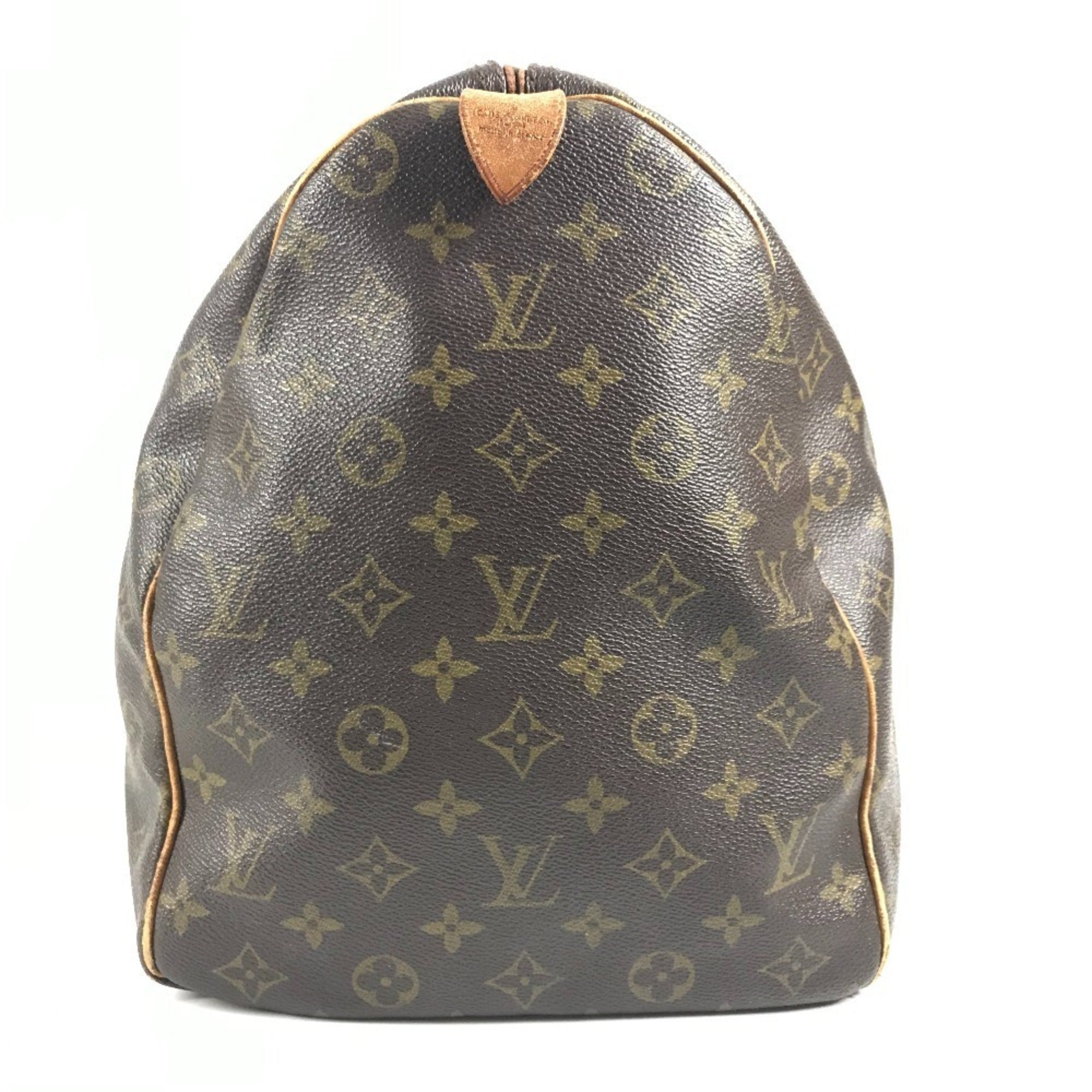 Louis Vuitton Brown Monogram Canvas Boston Bag Handbag (Pre-Owned)