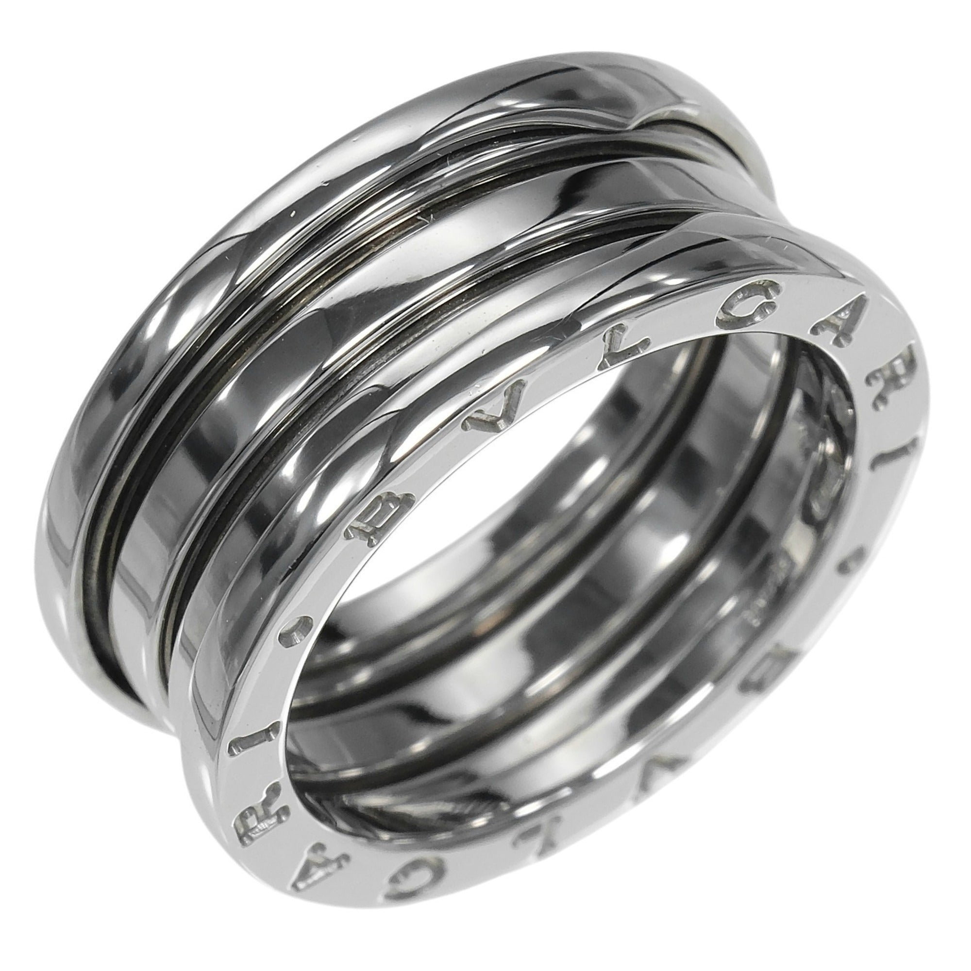 Bvlgari White Gold (18K) Band Ring (Pre-Owned)