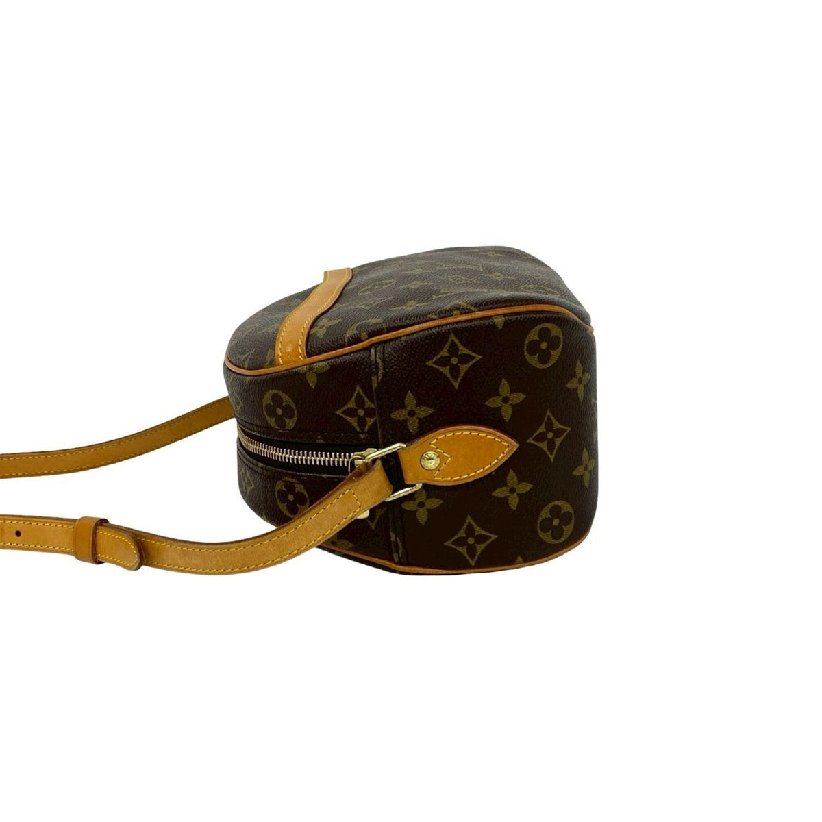 Louis Vuitton Brown Leather Pvc Pochette Shoulder Bag (Pre-Owned)