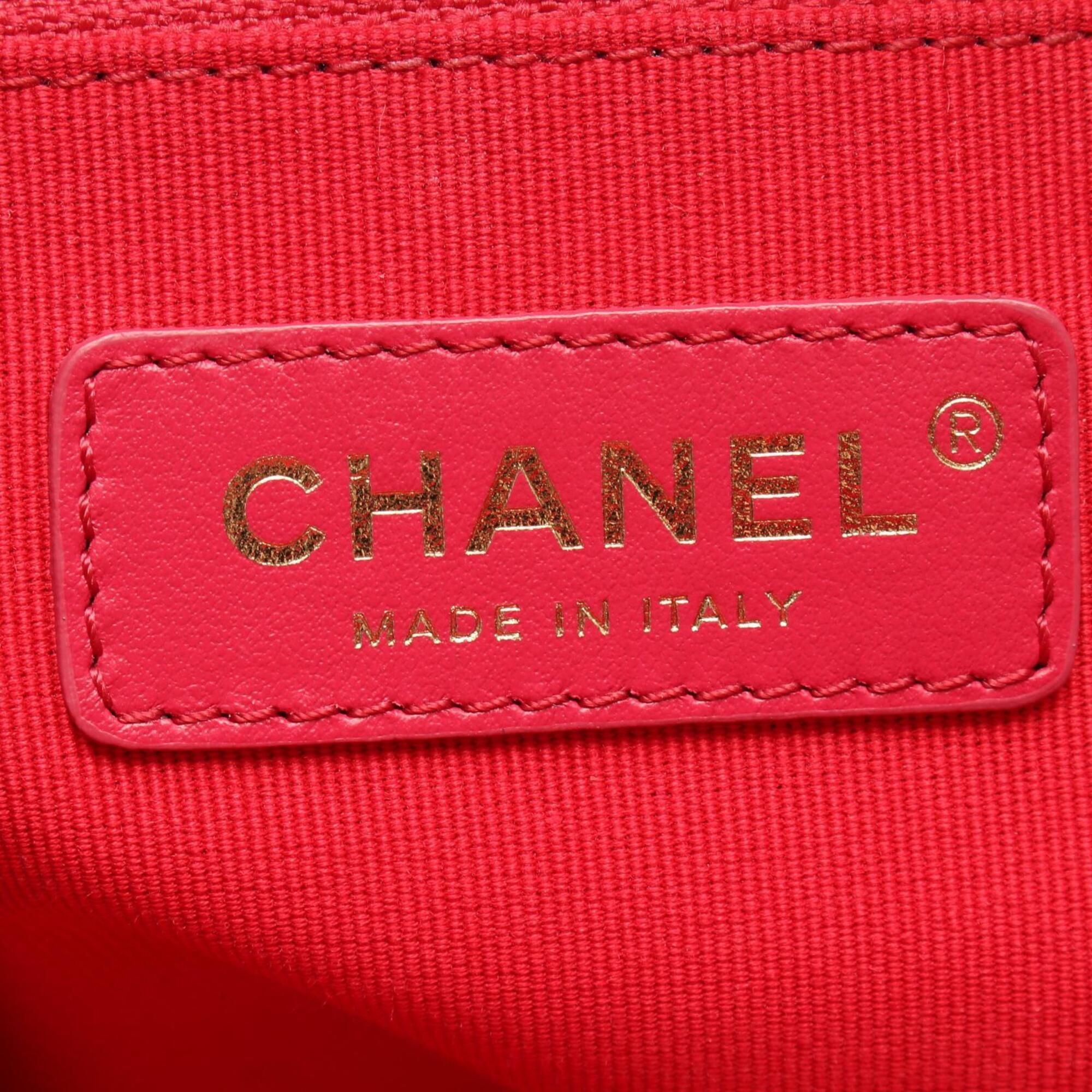 Chanel 2.55 Black Grained Calfskin Backpack Handbag (Pre-Owned)