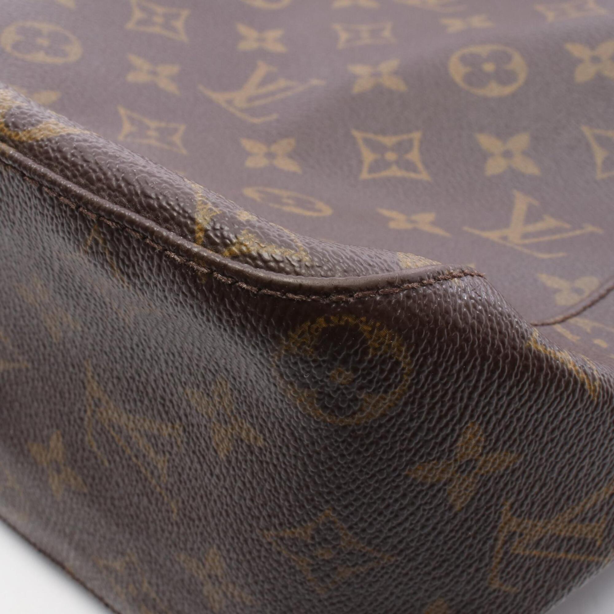 Louis Vuitton Brown Monogram Monogram Leather Handbag Shoulder Bag (Pre-Owned)