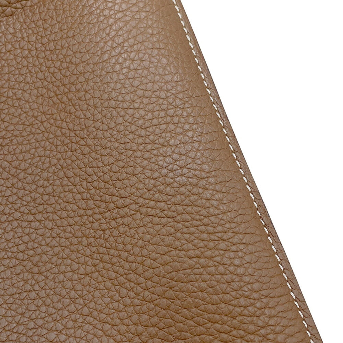 Hermes Kara Alezan Taurillon Clemence Leather Handbag (Pre-Owned)