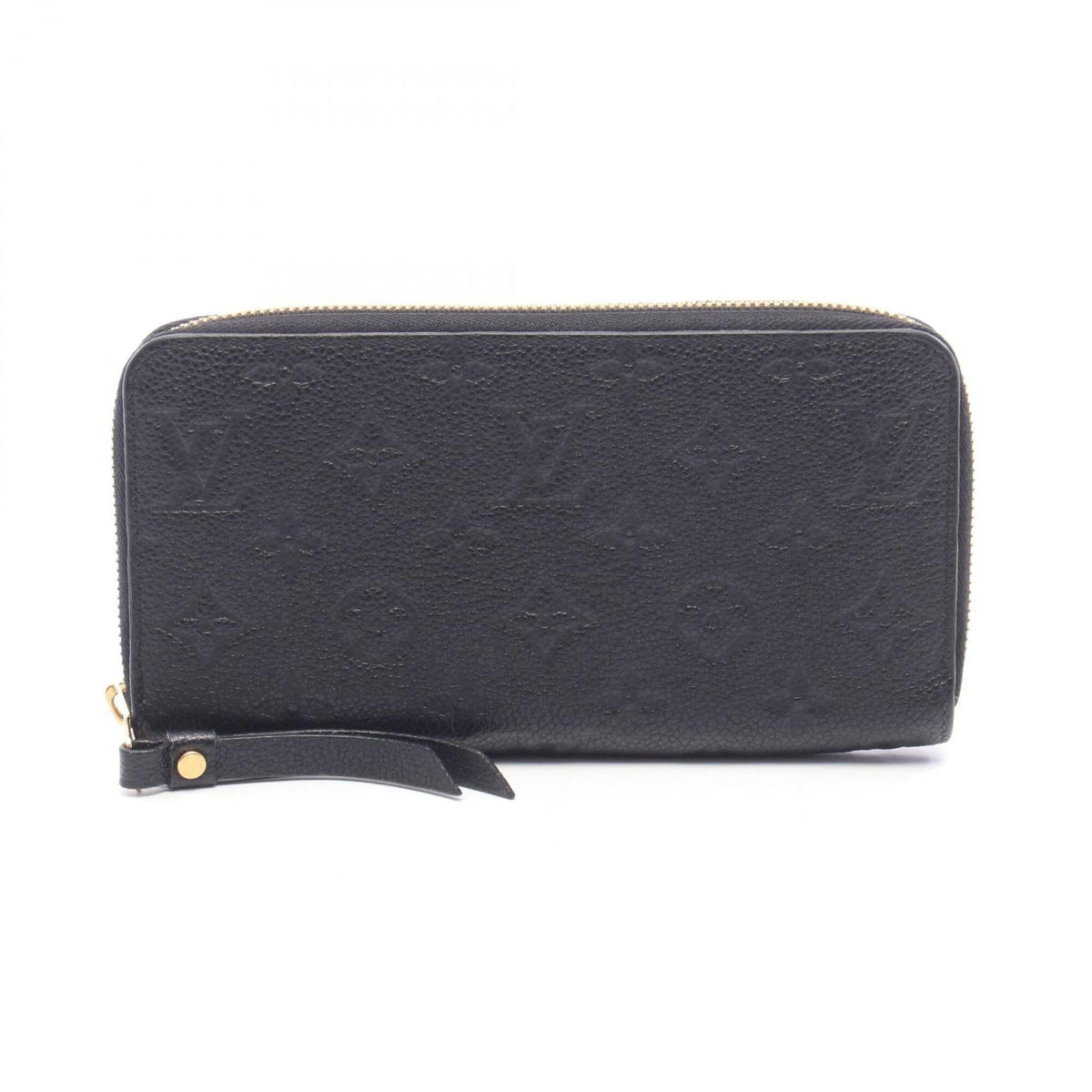 Louis Vuitton Black Noir Monogram Empreinte Long Wallet (Bi-Fold) (Pre-Owned)