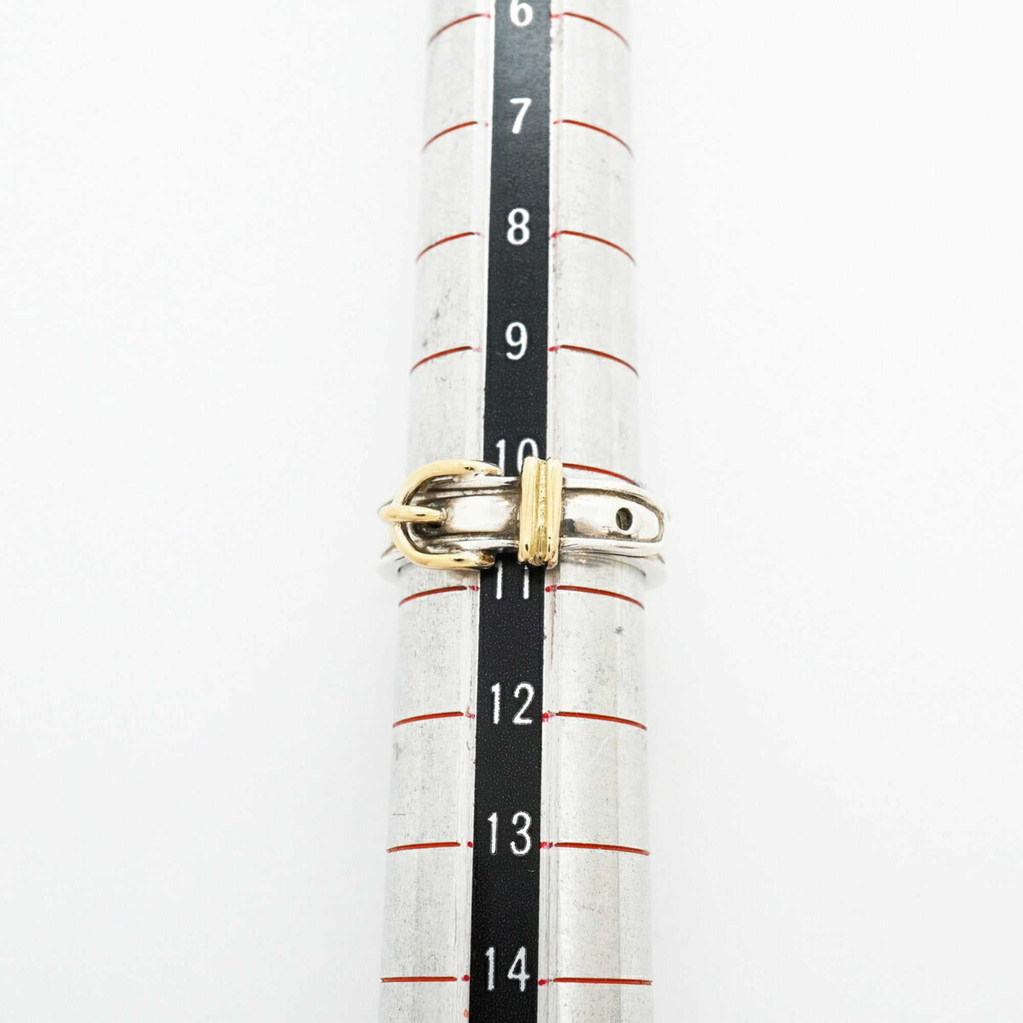 Hermes Yellow Gold (18K) Silver 925 Band Ring (Pre-Owned)