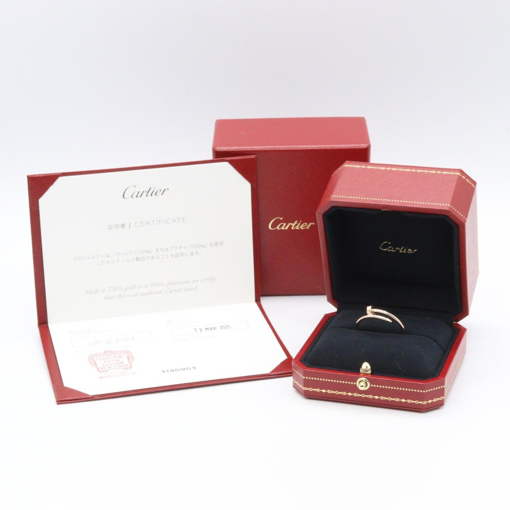 Cartier Gold Pink Gold (18K) Band Ring (Pre-Owned)