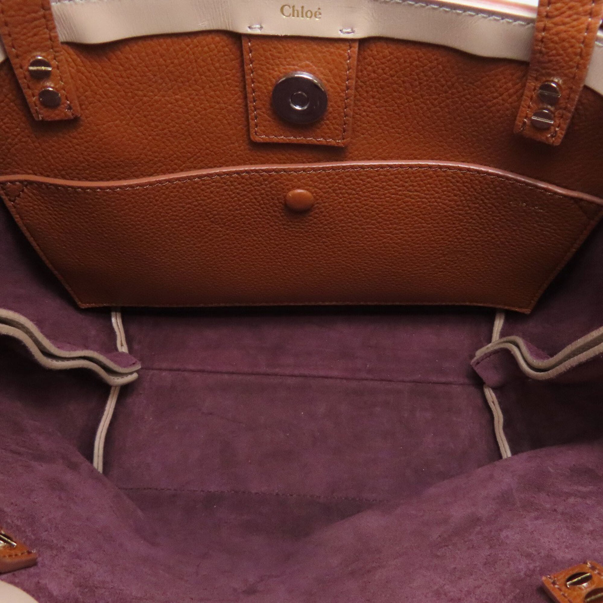 Chloé Brown Leather Handbag (Pre-Owned)