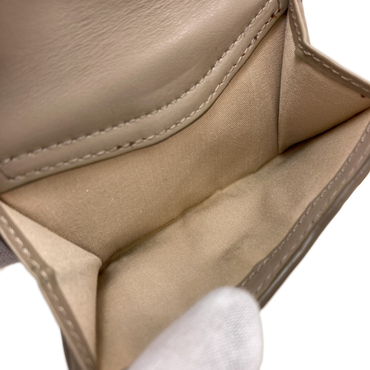 Chloé Brown Leather Wallet (Bi-Fold) (Pre-Owned)