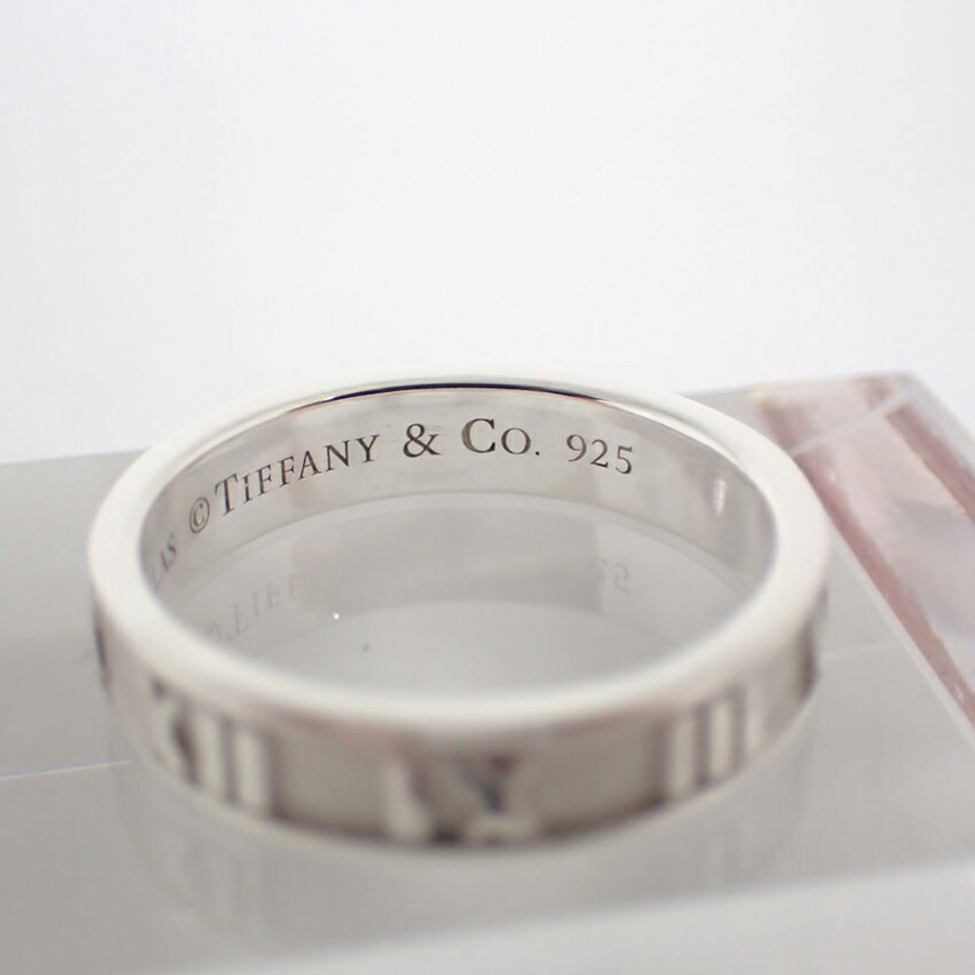 Tiffany Sterling Silver 925 Band Ring (Pre-Owned)
