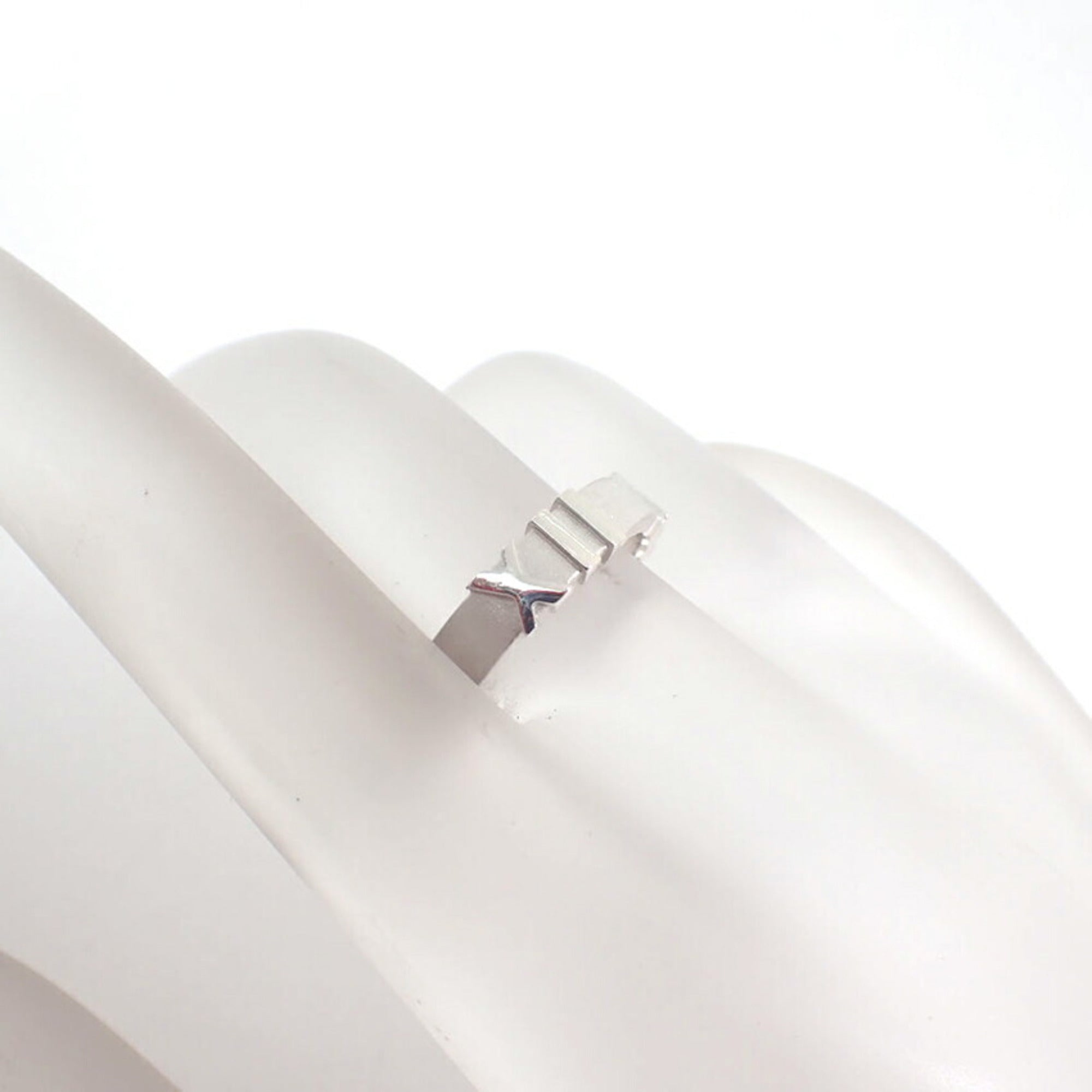 Tiffany Sterling Silver 925 Band Ring (Pre-Owned)