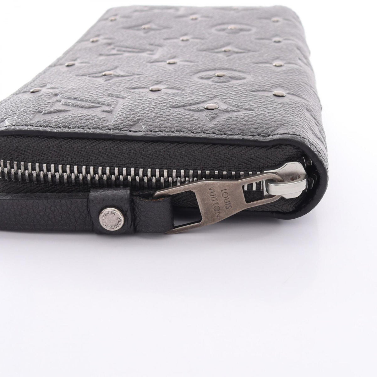 Louis Vuitton Gray Platine Monogram Empreinte Long Wallet (Bi-Fold) (Pre-Owned)