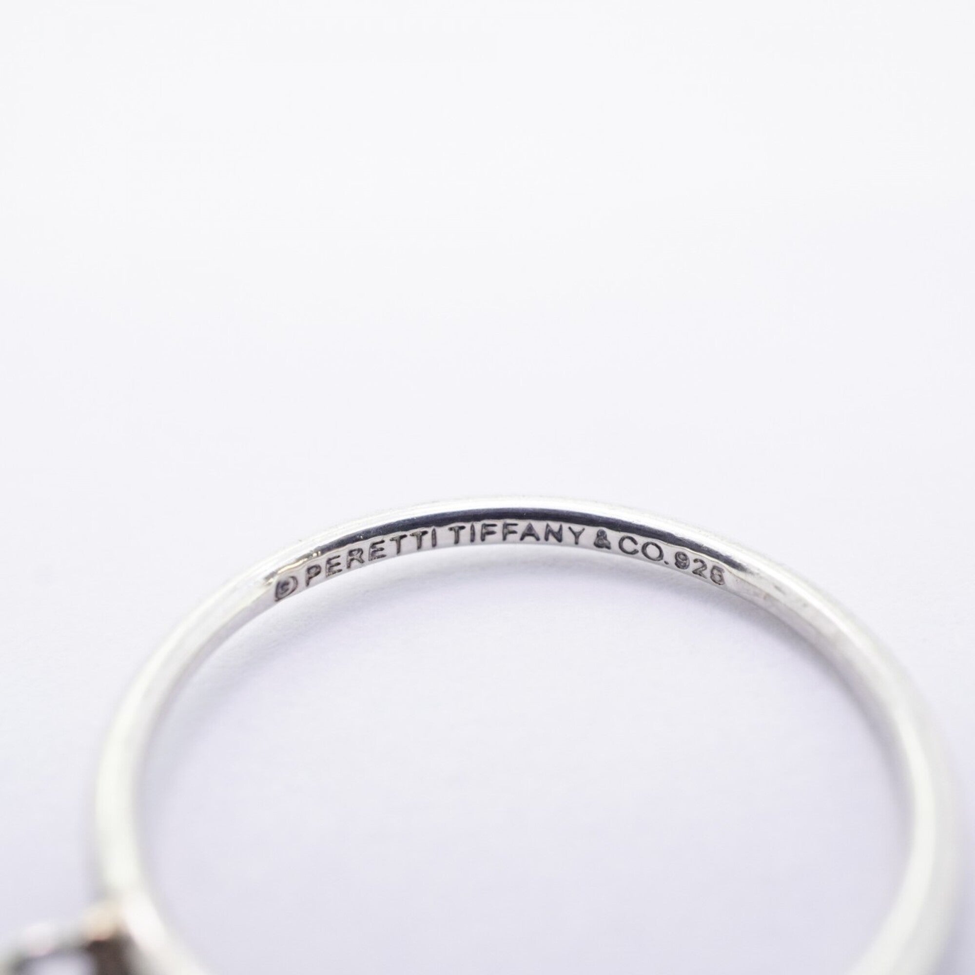 Tiffany Silver 925 Band Ring (Pre-Owned)