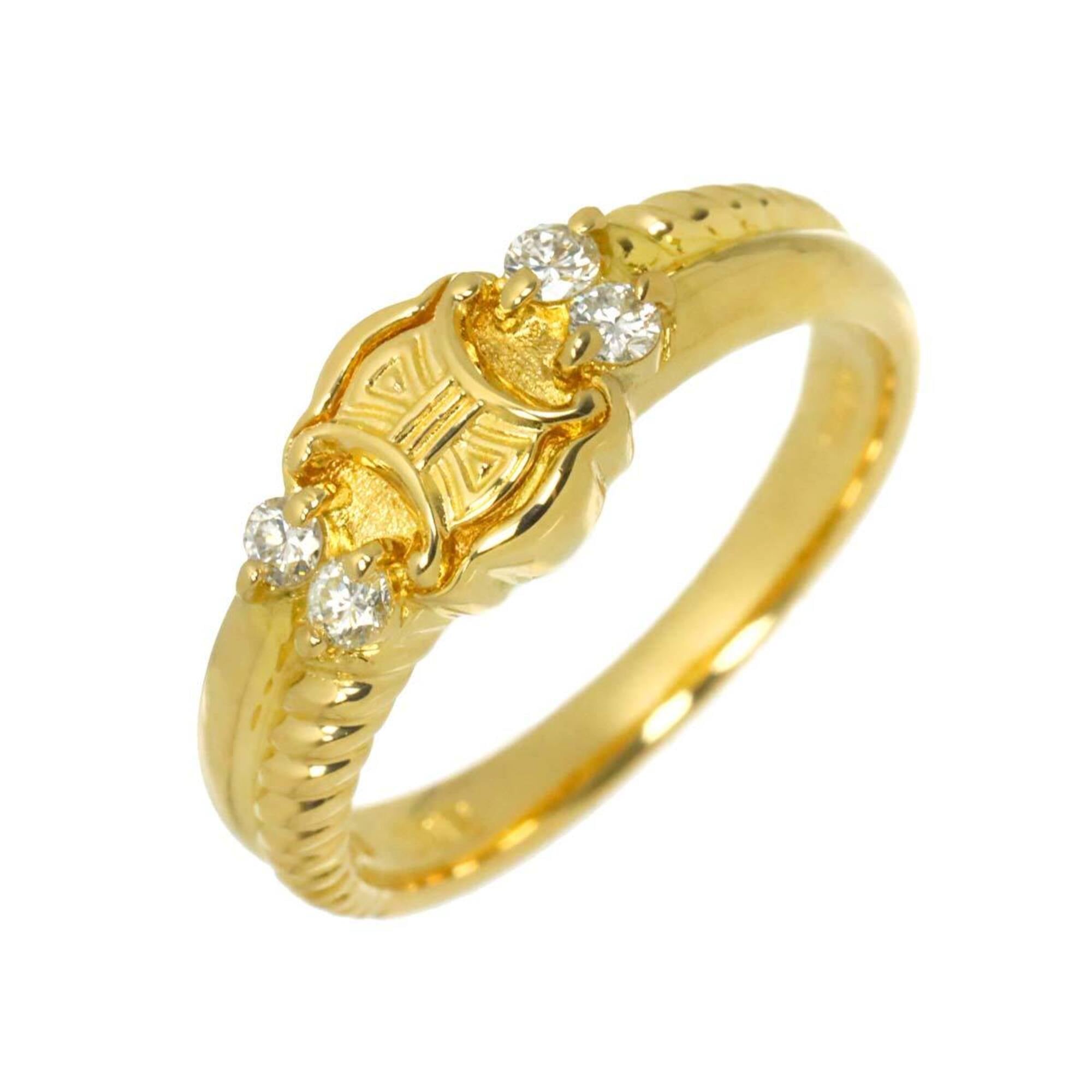 Celine Yellow Gold (18K) Band Ring (Pre-Owned)