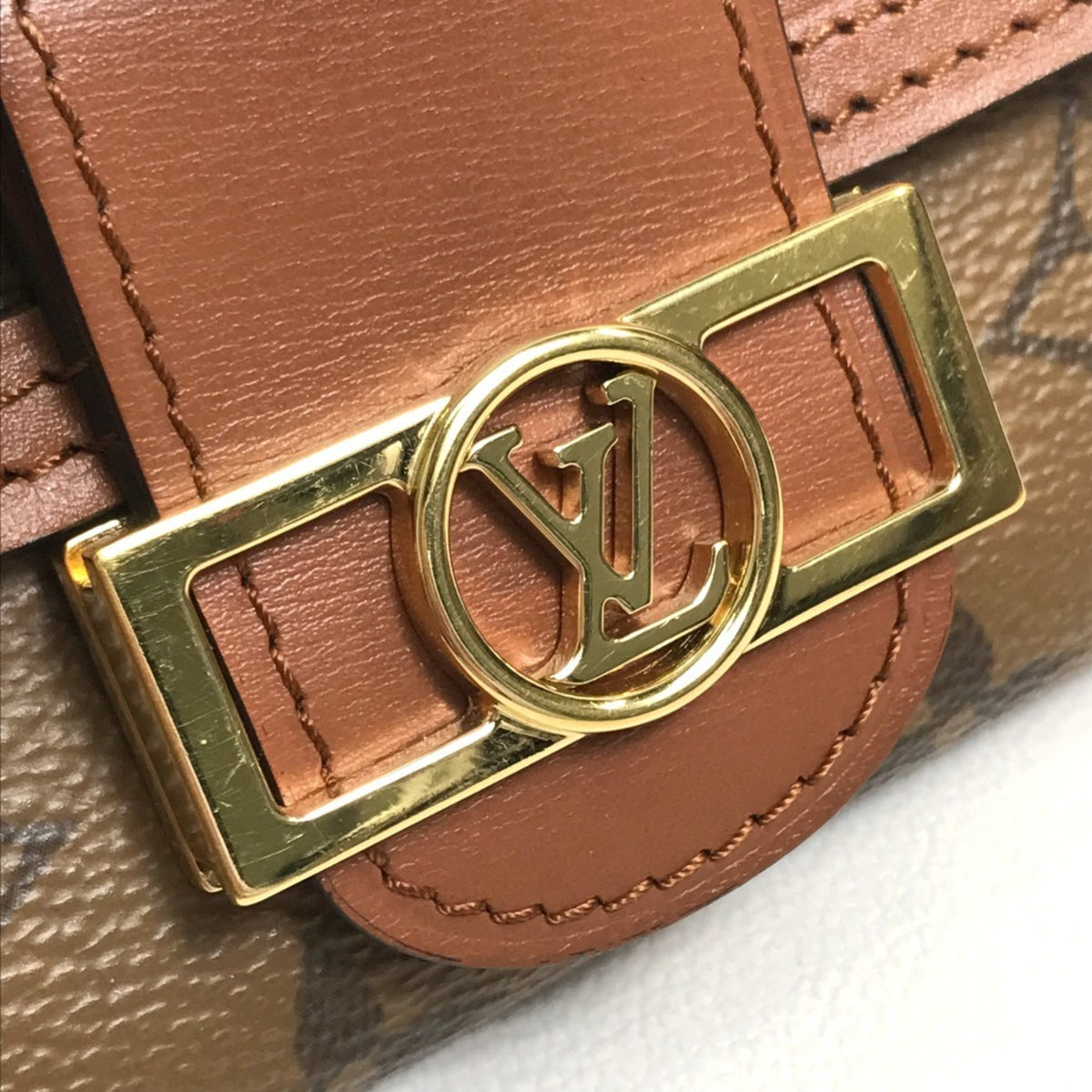 Louis Vuitton Monogram Reverse Brown Monogram Monogram Reverse Monogram Reverse Monogram Wallet (Tri-Fold) (Pre-Owned)
