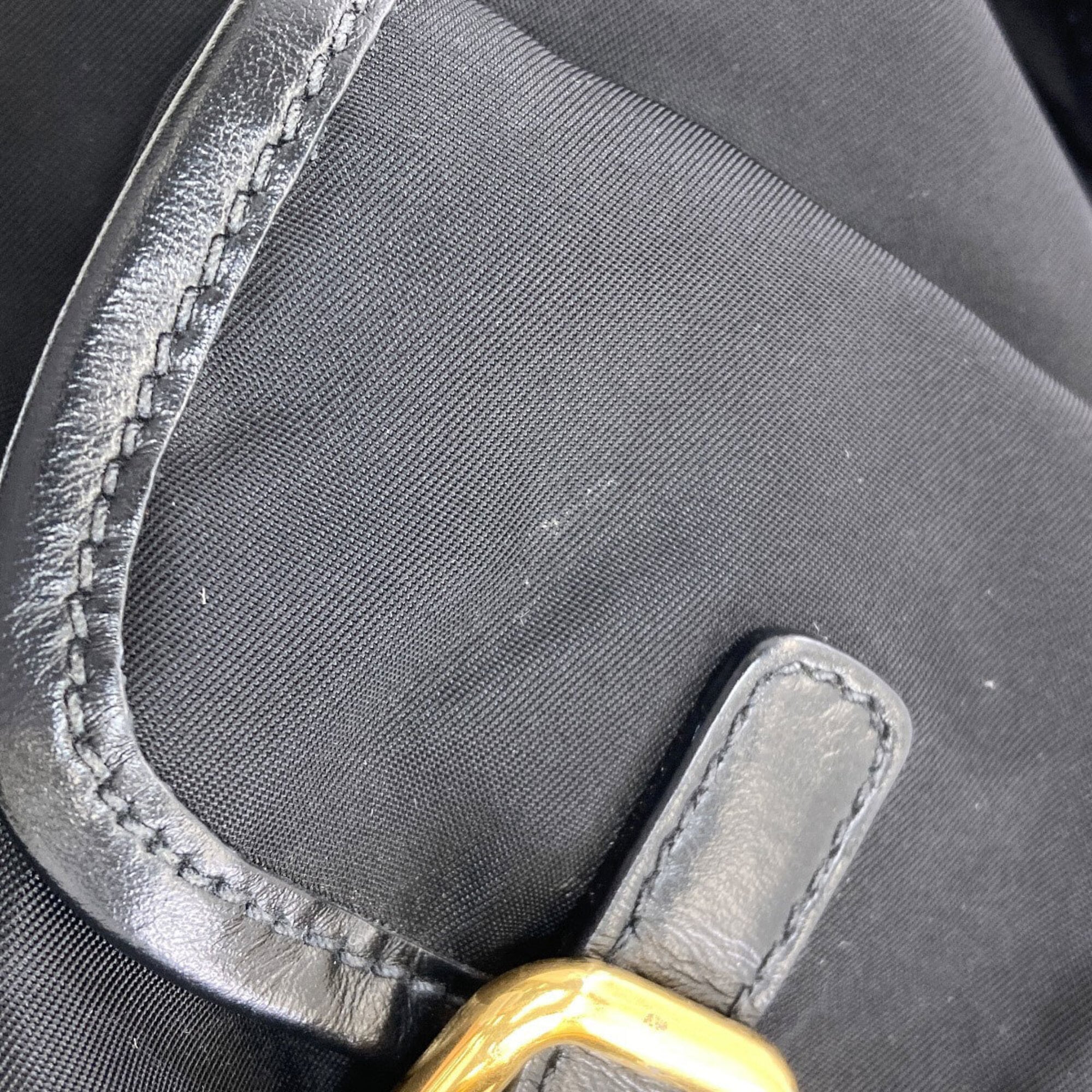 Prada Black Nylon Backpack (Pre-Owned)
