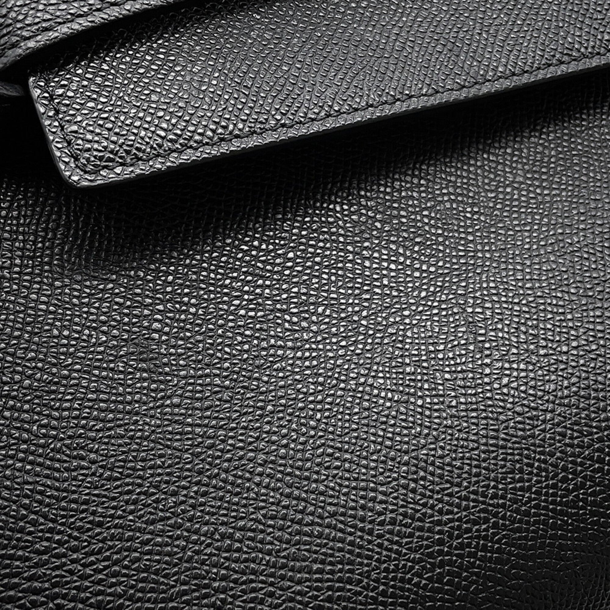 Celine Black Leather Handbag Shoulder Bag (Pre-Owned)