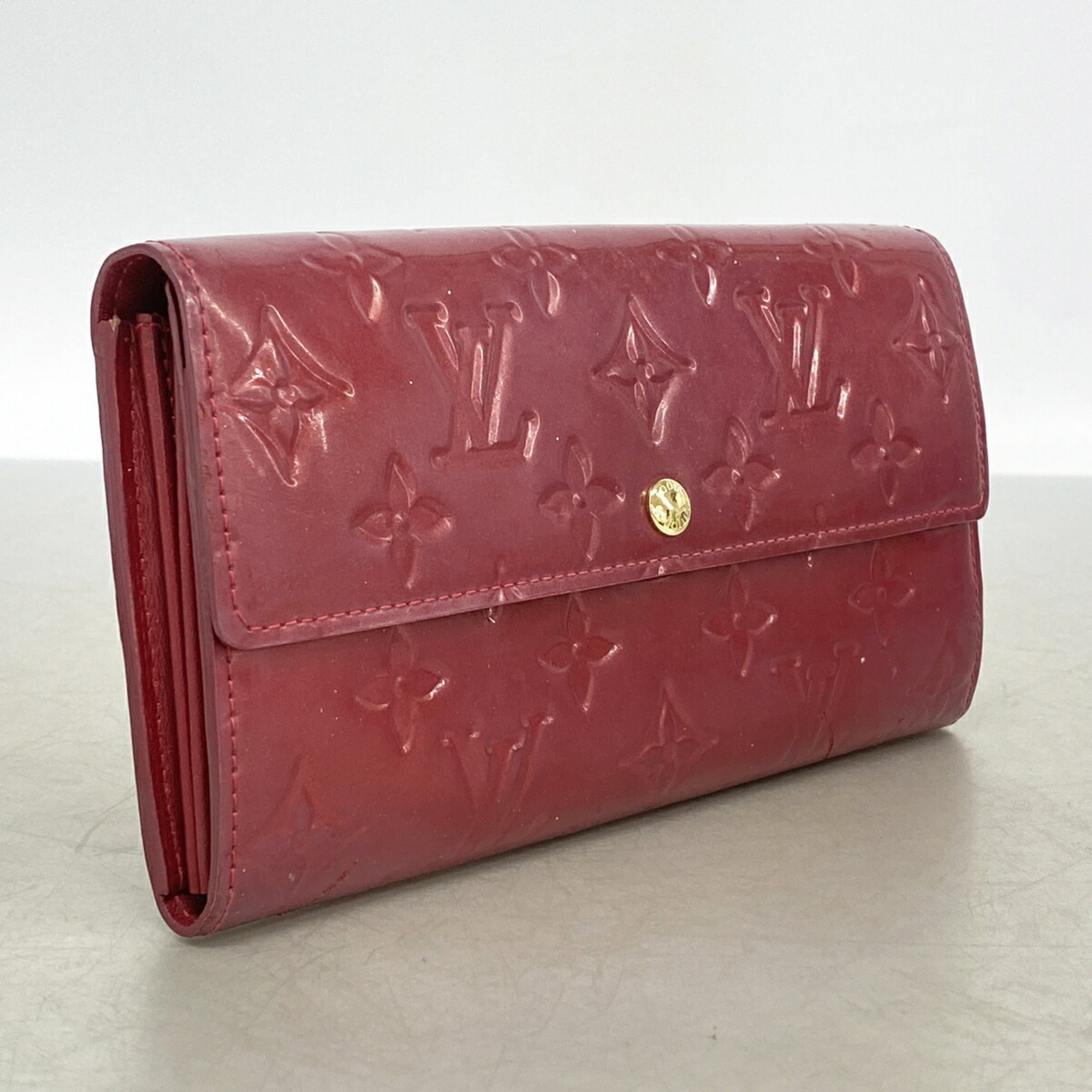 Louis Vuitton Pomme D'amour Long Wallet (Bi-Fold) (Pre-Owned)