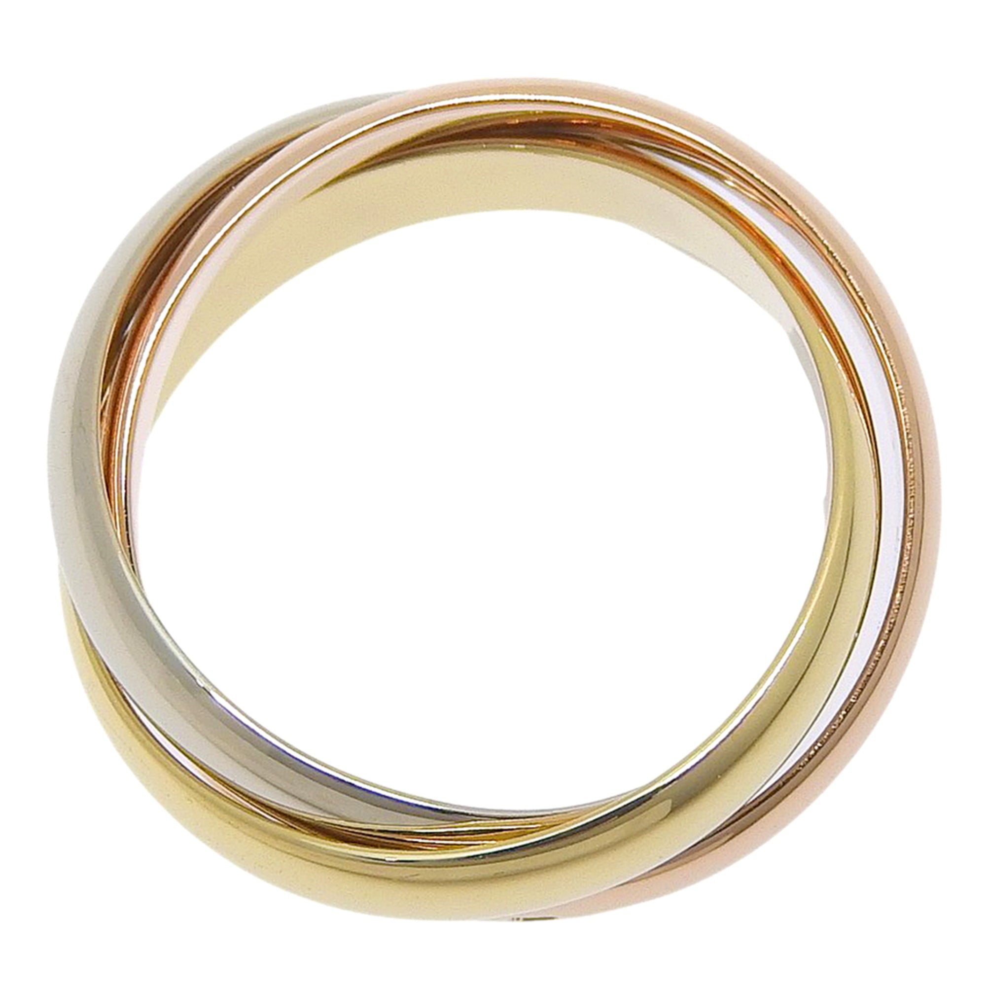 Cartier Trinity Yellow Gold (18K) Pink Gold (18K) White Gold (18K) Band Ring (Pre-Owned)