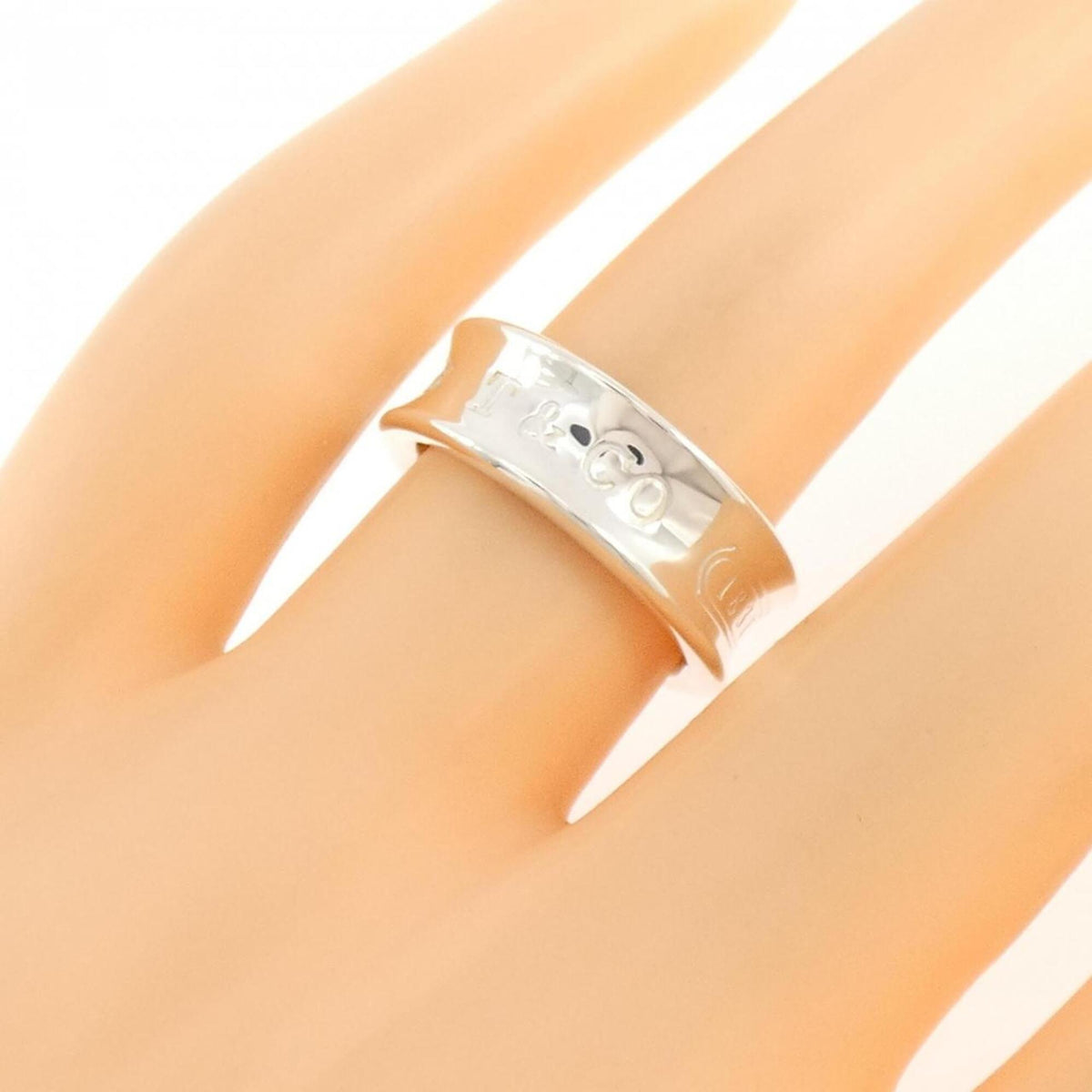 Tiffany 1837 Silver 925 Band Ring (Pre-Owned)