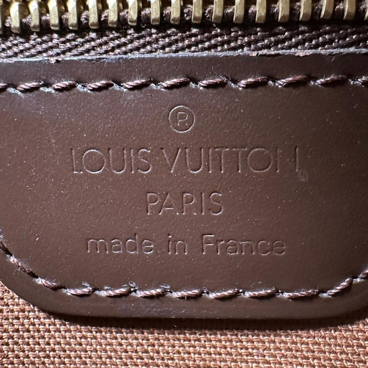 Louis Vuitton Damier Brown Damier Canvas Damier Canvas Handbag (Pre-Owned)
