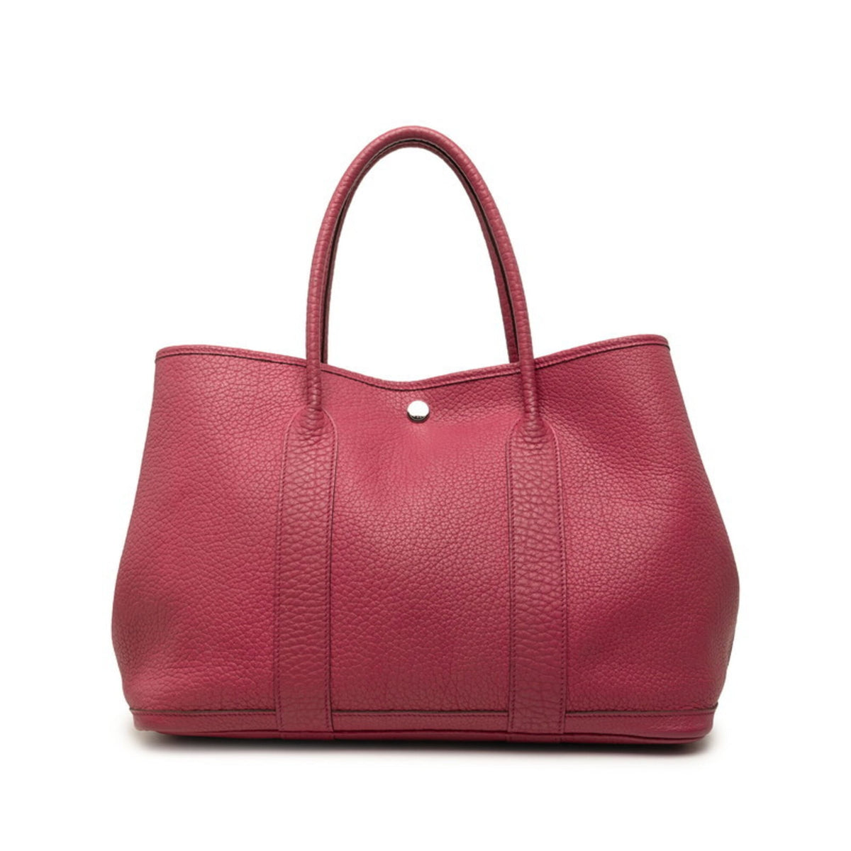 Hermes Garden Bois De Rose Negonda Leather Handbag Tote Bag (Pre-Owned)