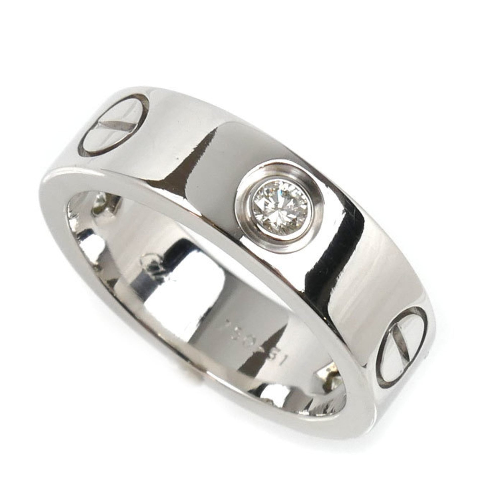 Cartier White Gold (18K) Band Ring (Pre-Owned)