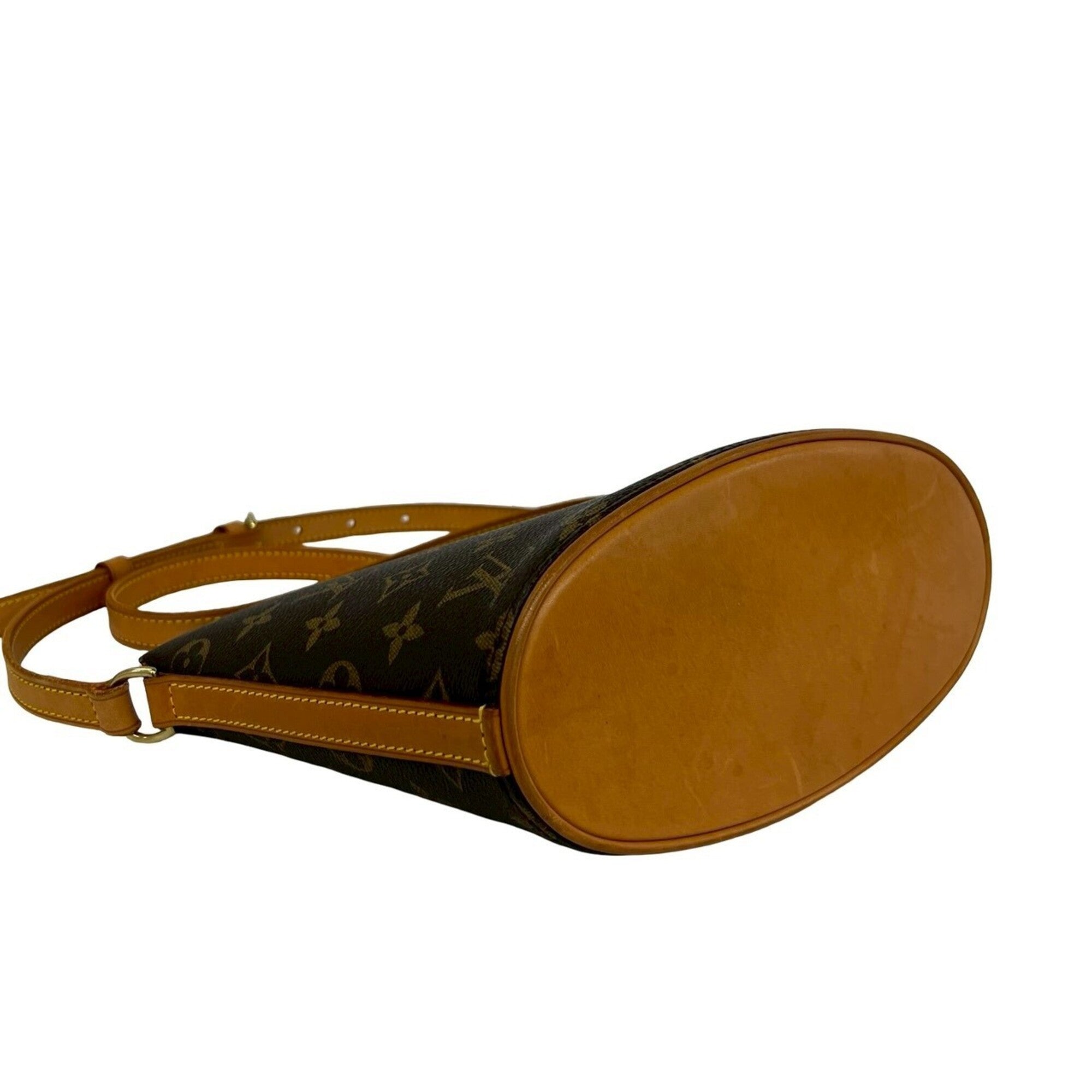 Louis Vuitton Brown Leather Pvc Pochette Shoulder Bag (Pre-Owned)