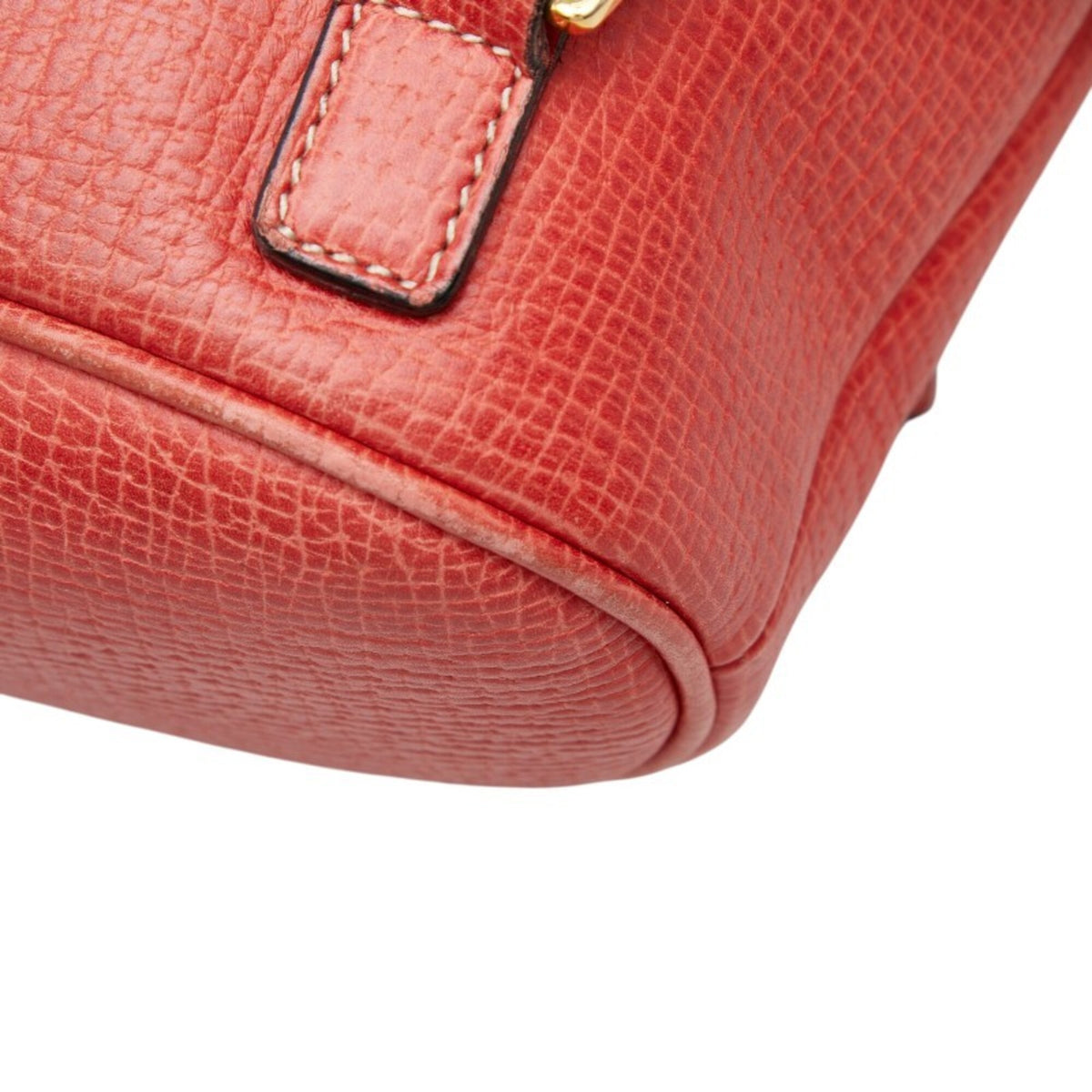 Loewe Red Color Leather Backpack (Pre-Owned)