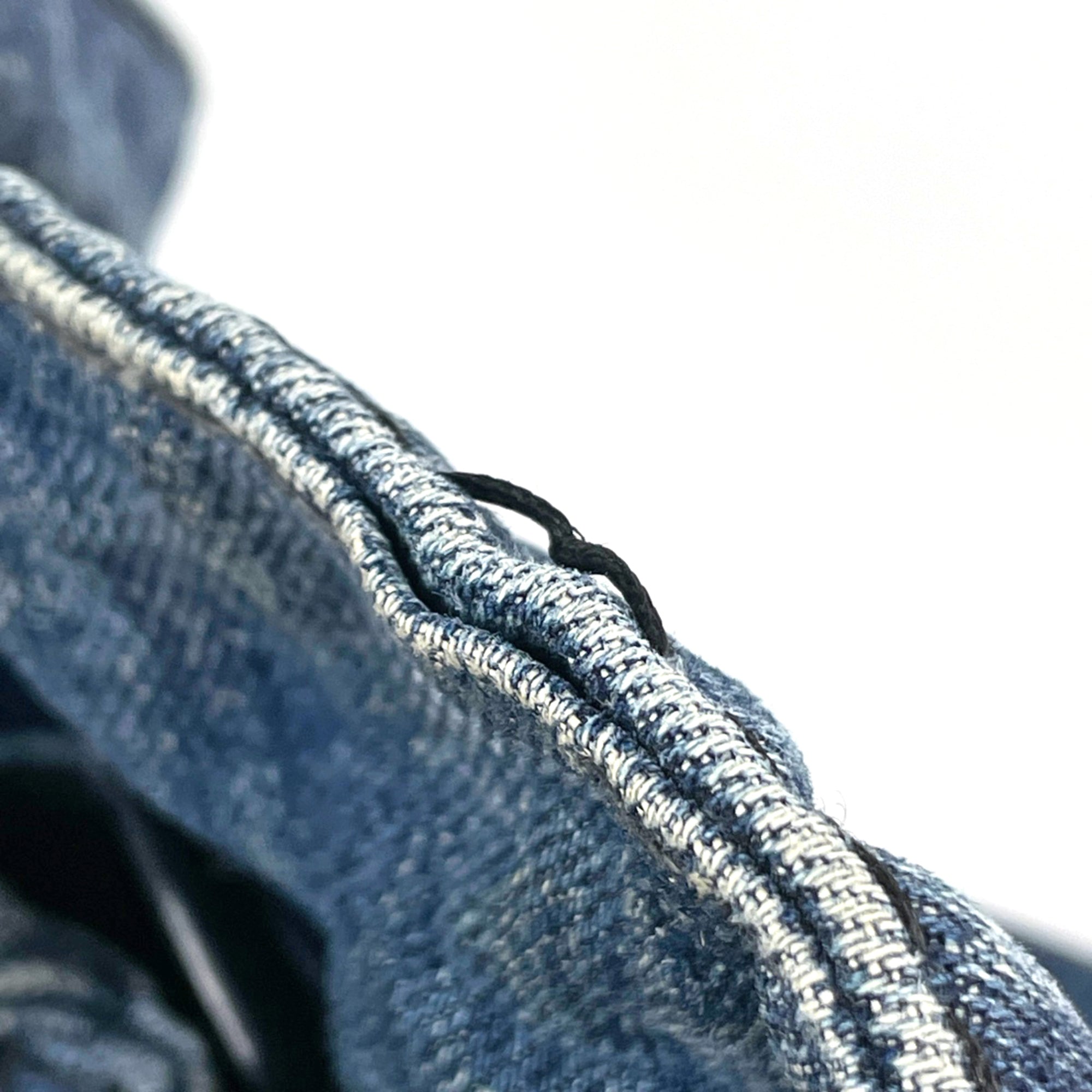 Prada Navy Denim Tote Bag (Pre-Owned)