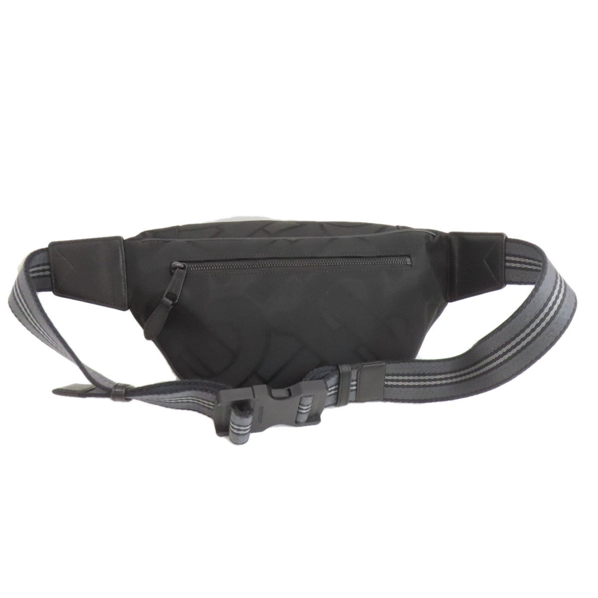Burberry Black Nylon Canvas Sling Bag (Pre-Owned)