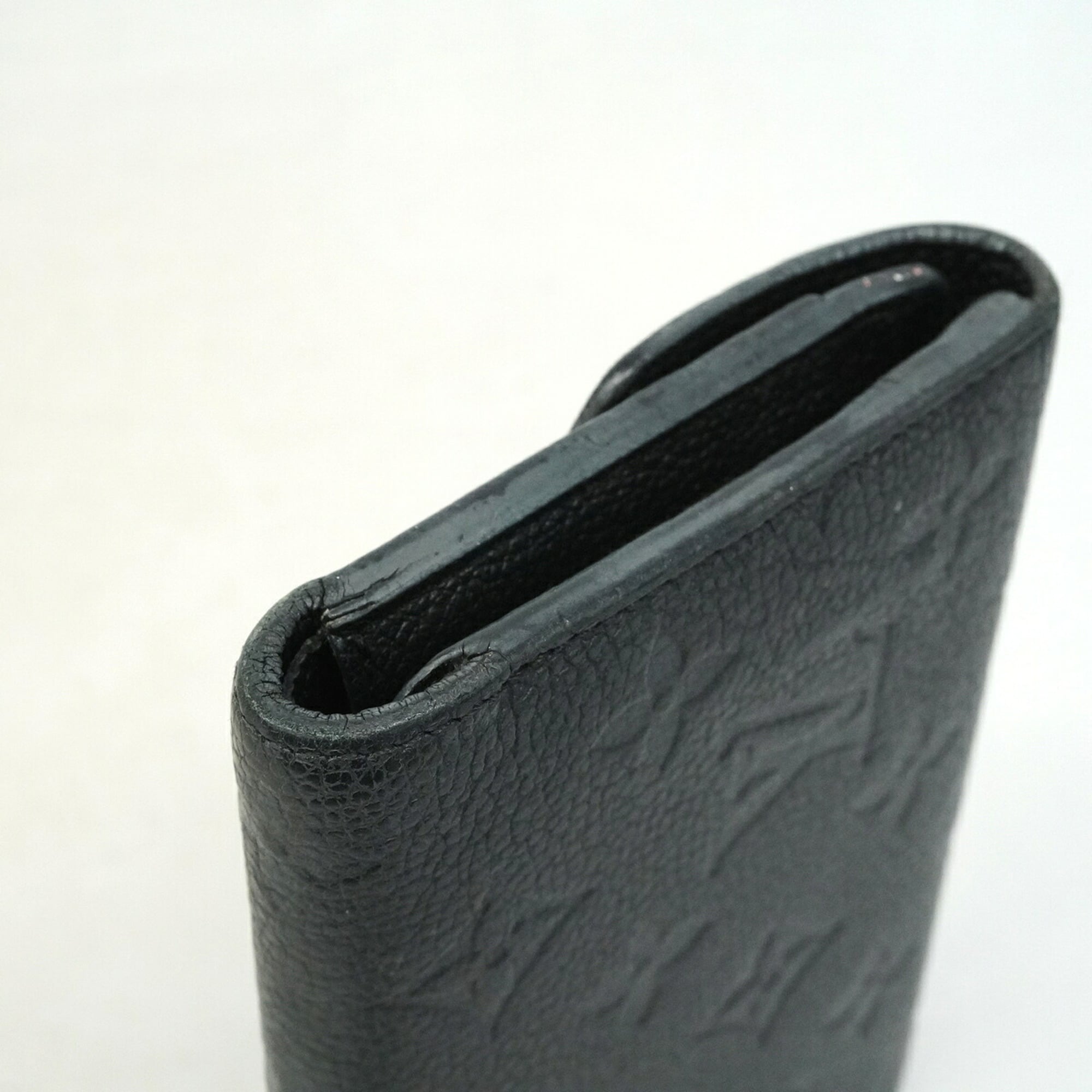 Louis Vuitton Noir Wallet (Tri-Fold) (Pre-Owned)