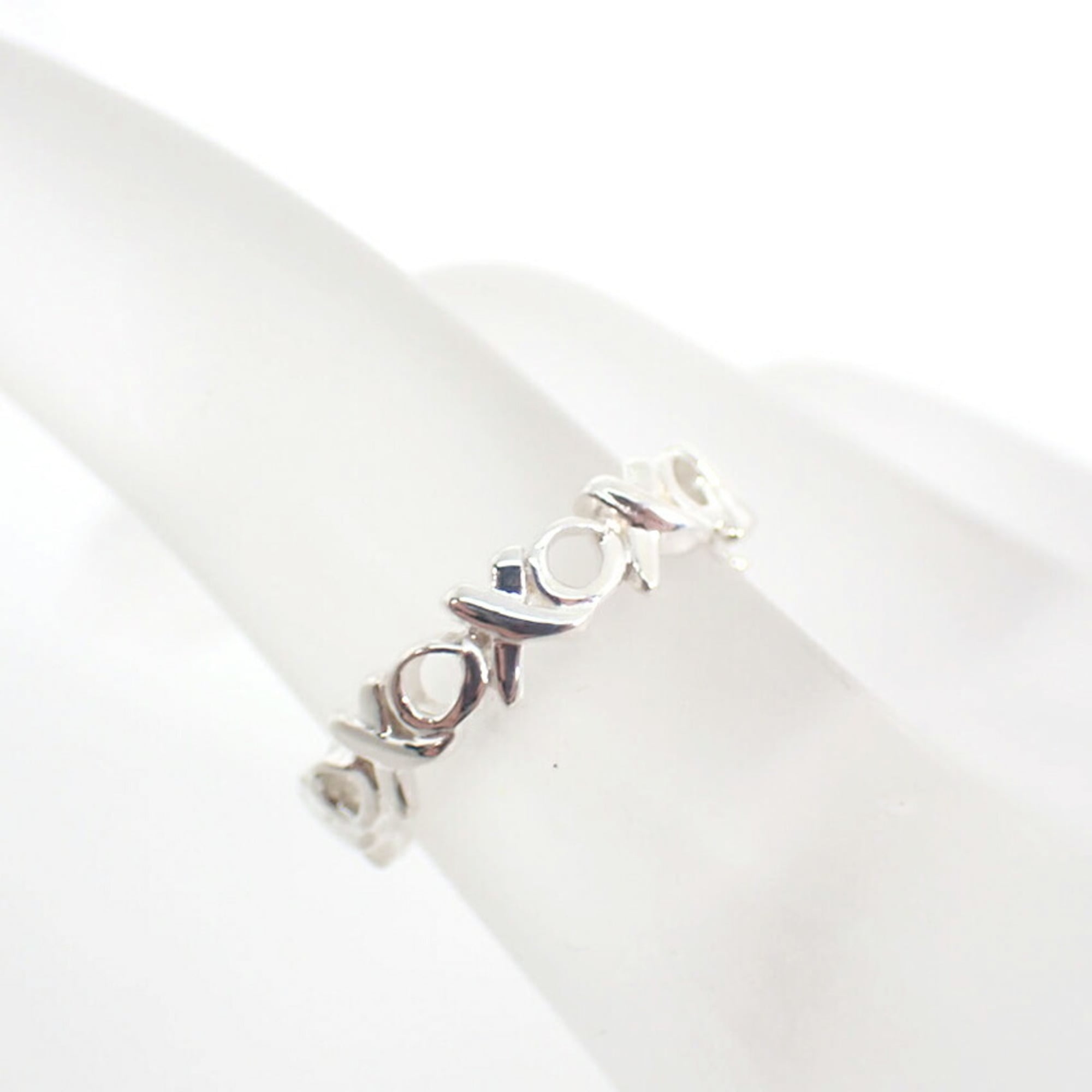 Tiffany Sterling Silver 925 Band Ring (Pre-Owned)