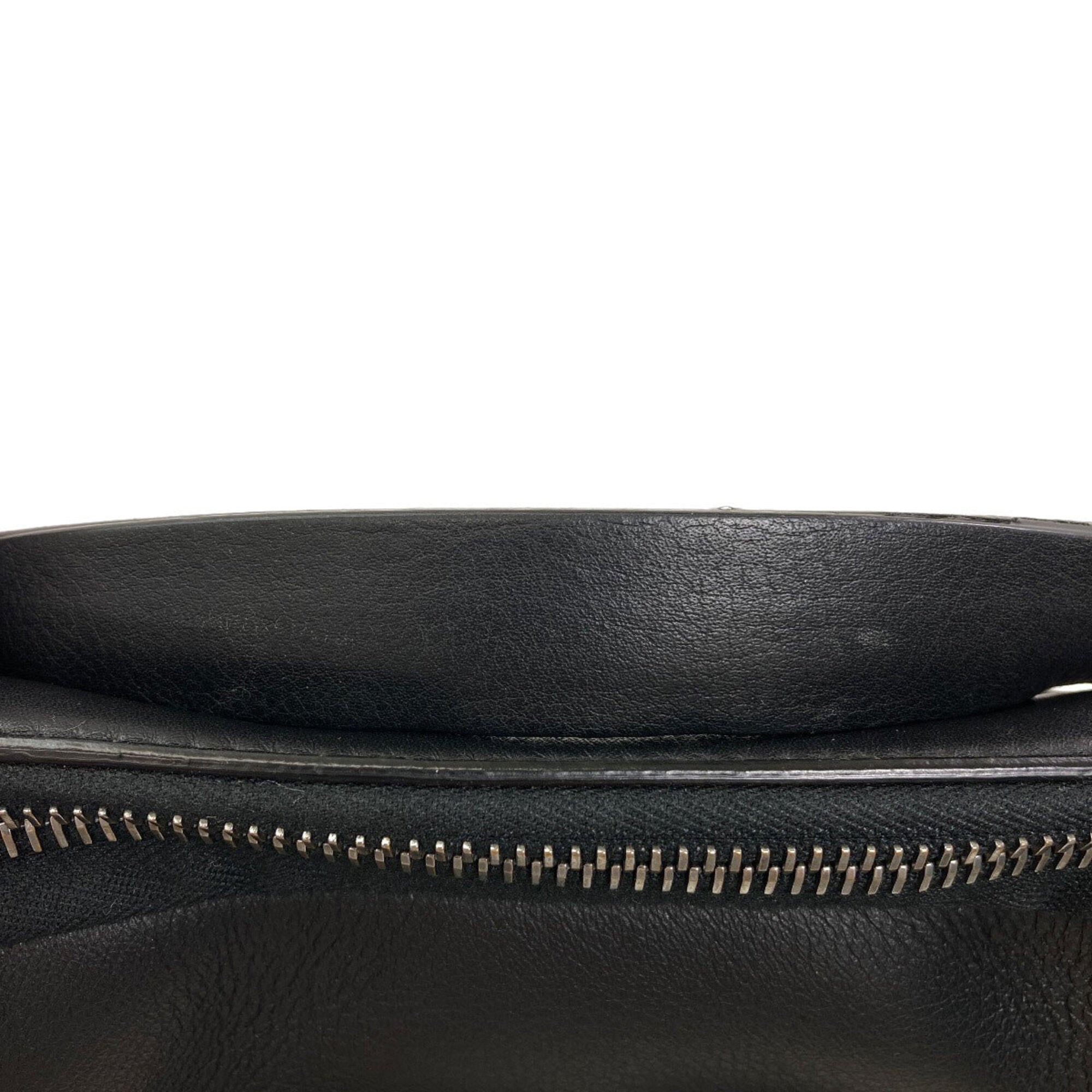 Valentino Black Leather Handbag (Pre-Owned)